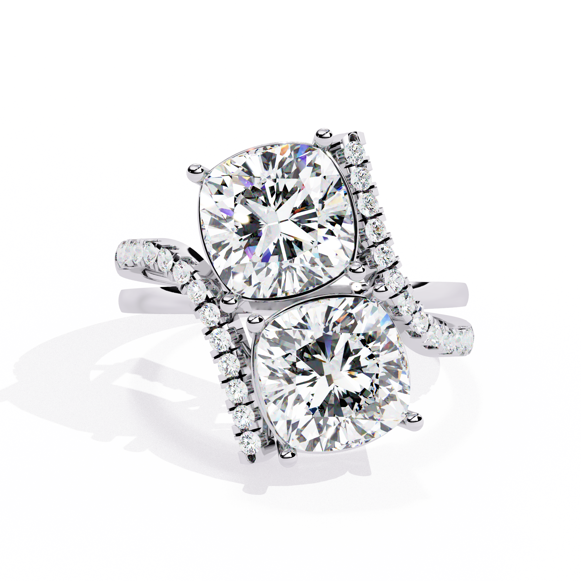 5.04 CT DUET RADIANCE BAND 18K