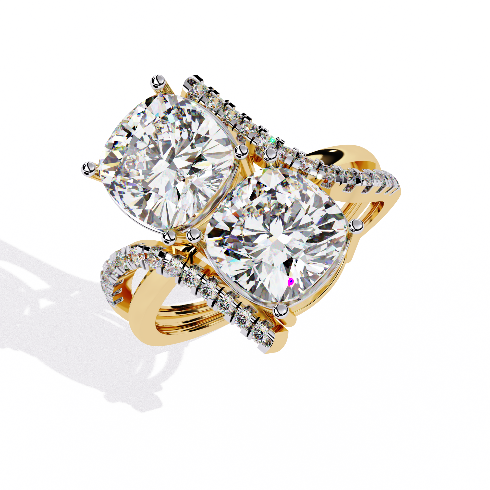 5.04 CT DUET RADIANCE BAND 18K
