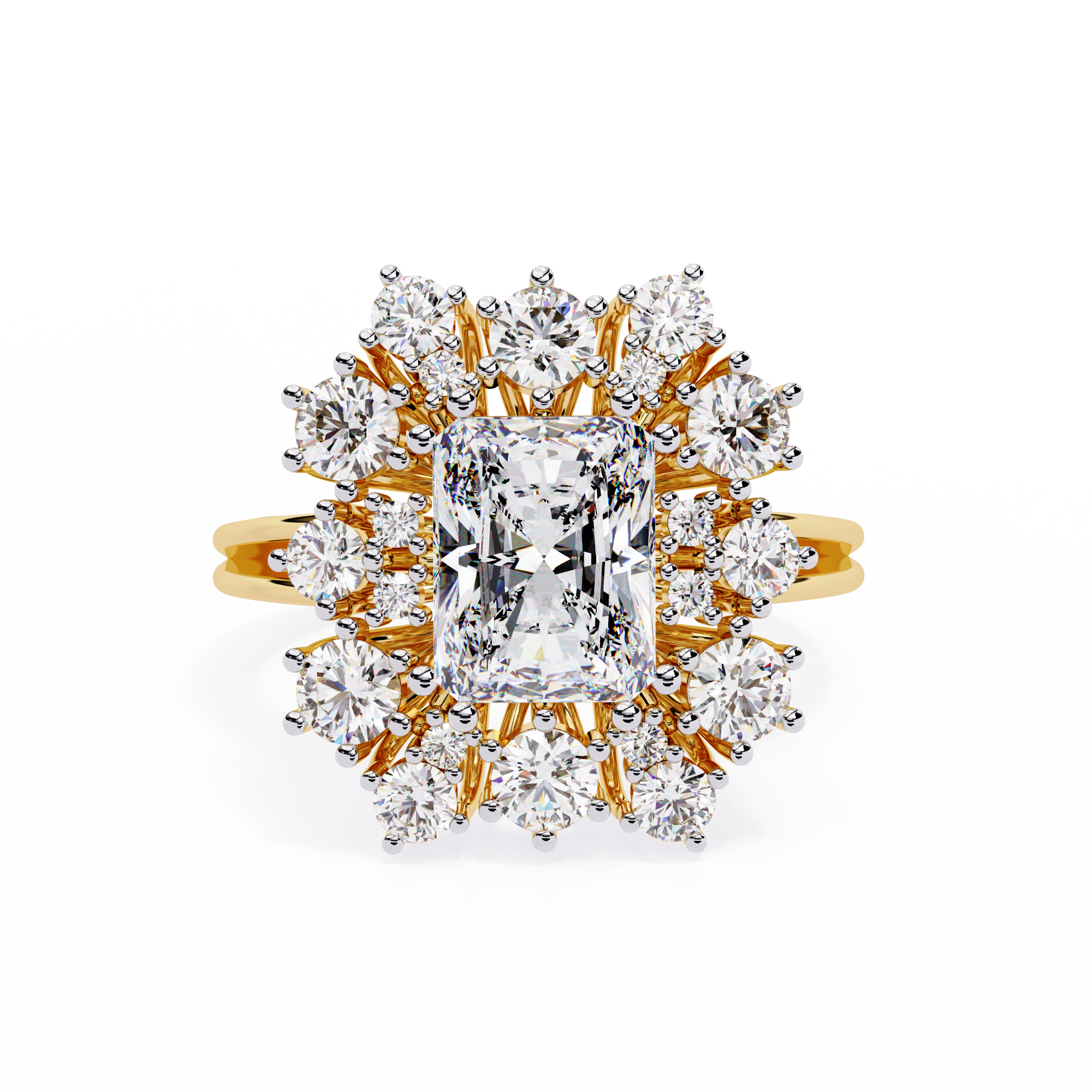 4.46 CT IMPERIAL BLOOM BAND