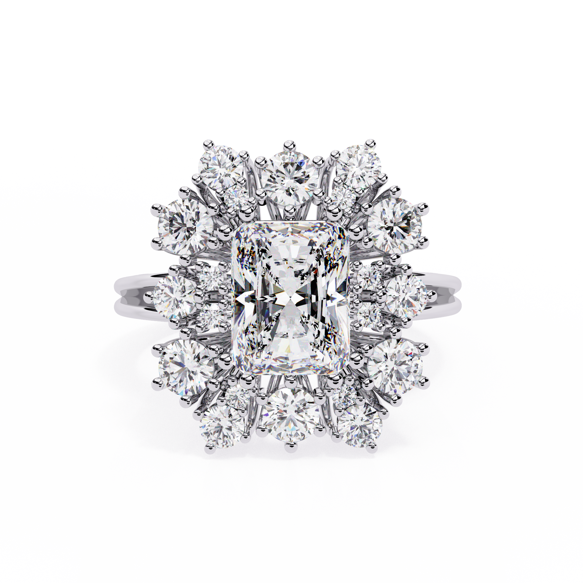 4.46 CT IMPERIAL BLOOM BAND