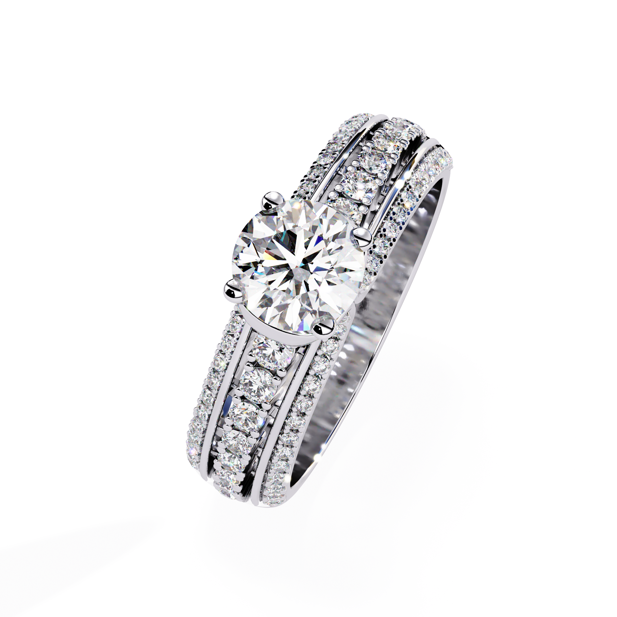 1.23 CT REGAL STRIDE BAND