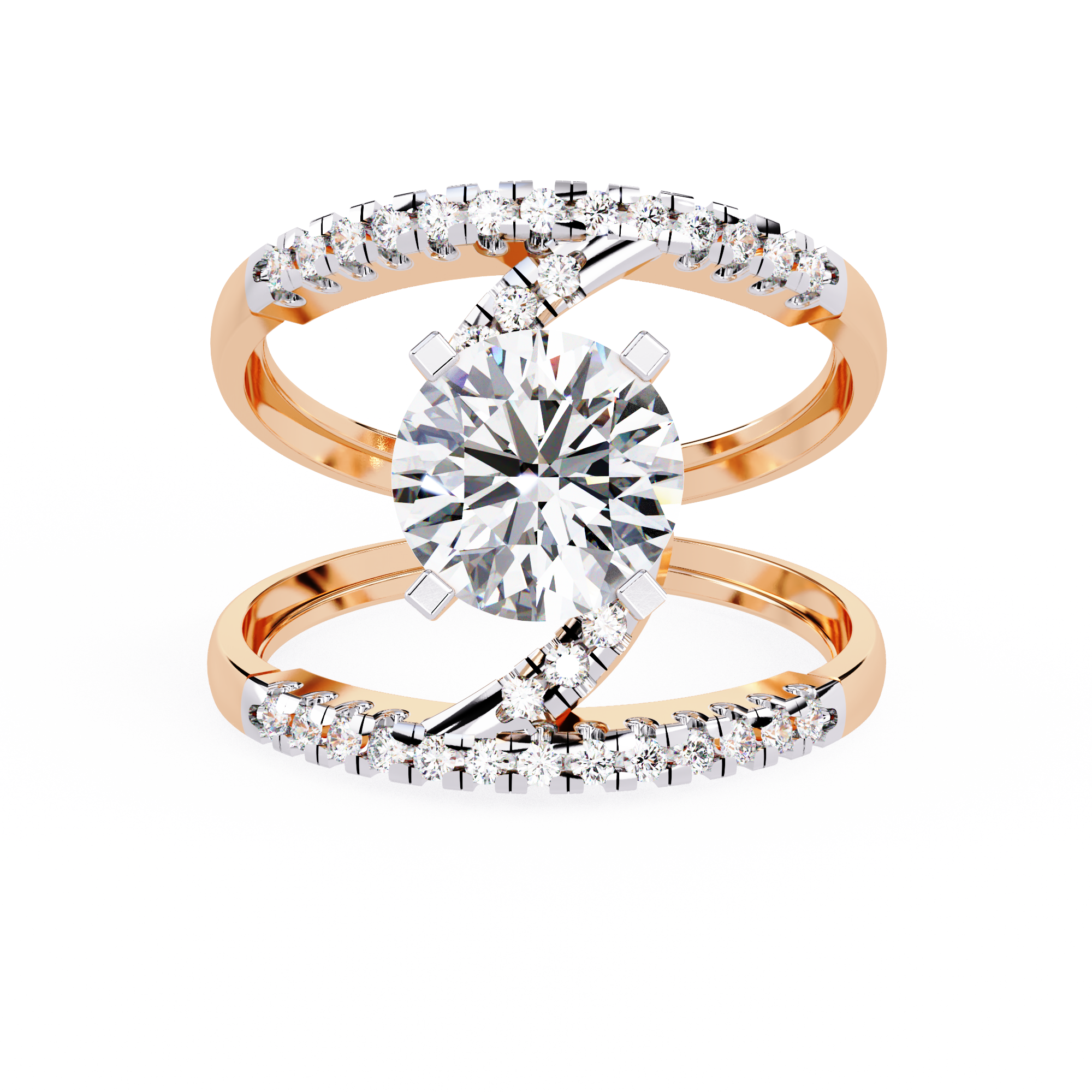 2.38 CT GALAXY SWIRL BAND