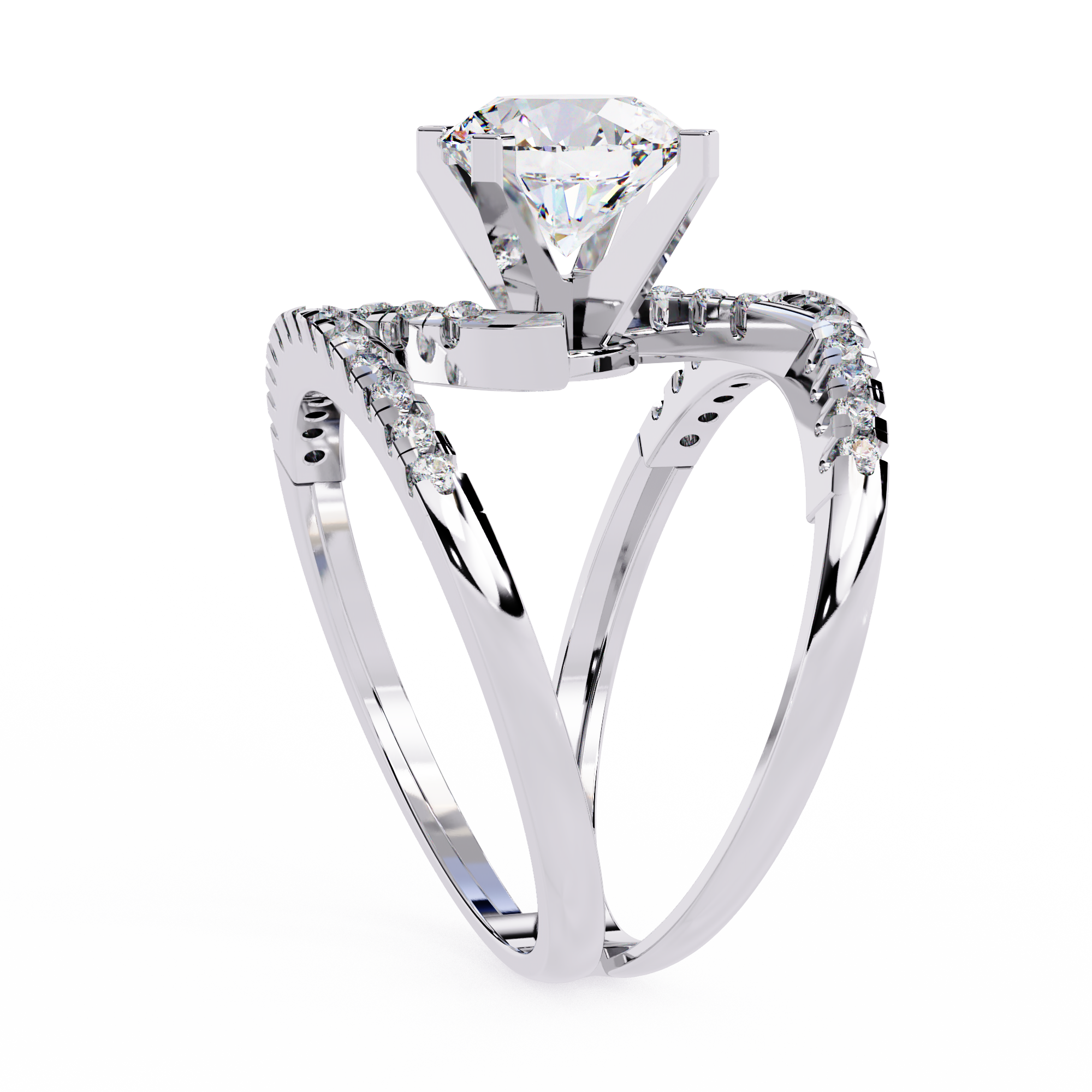 2.38 CT GALAXY SWIRL BAND