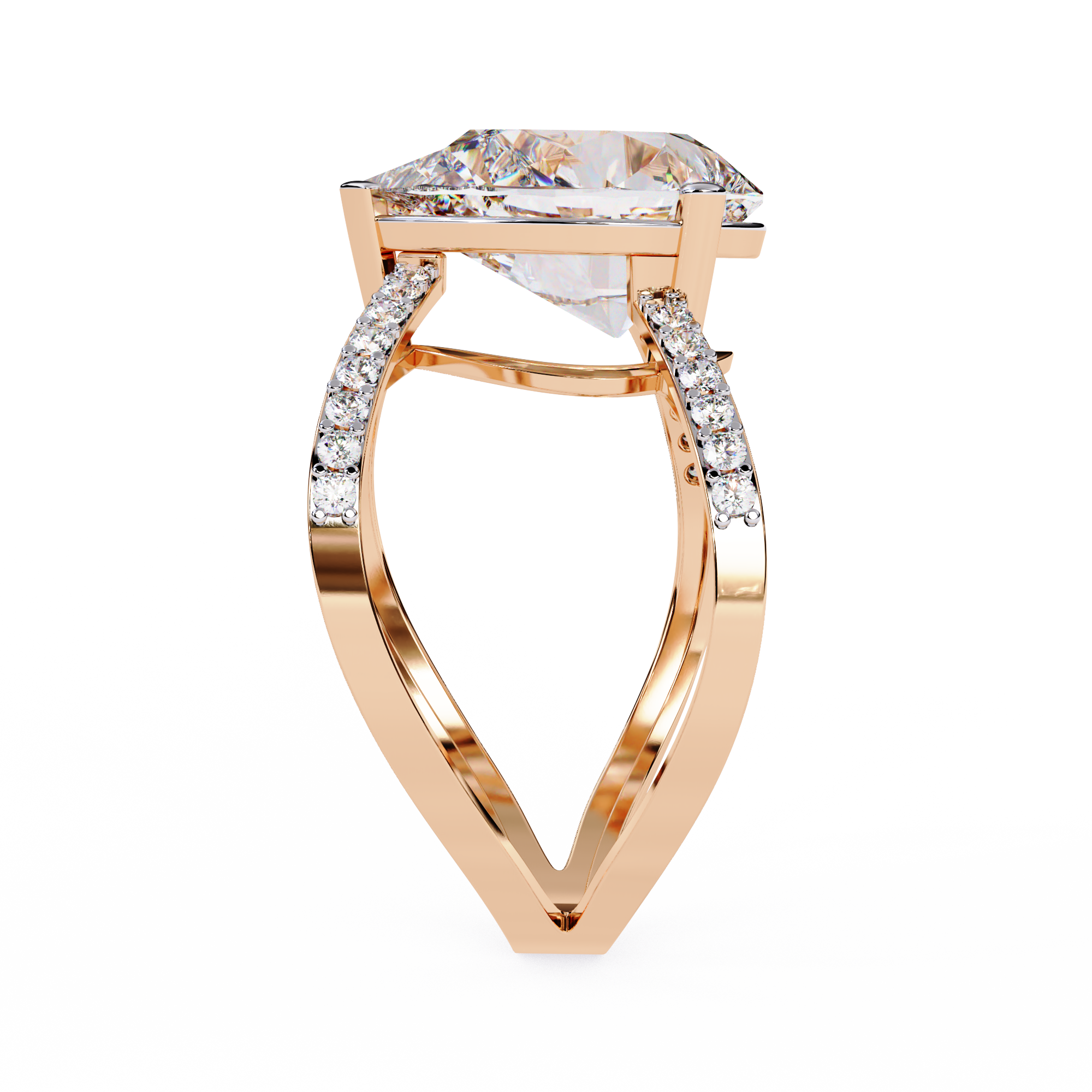 4.62 CT STELLAR CROSSOVER BAND 18K