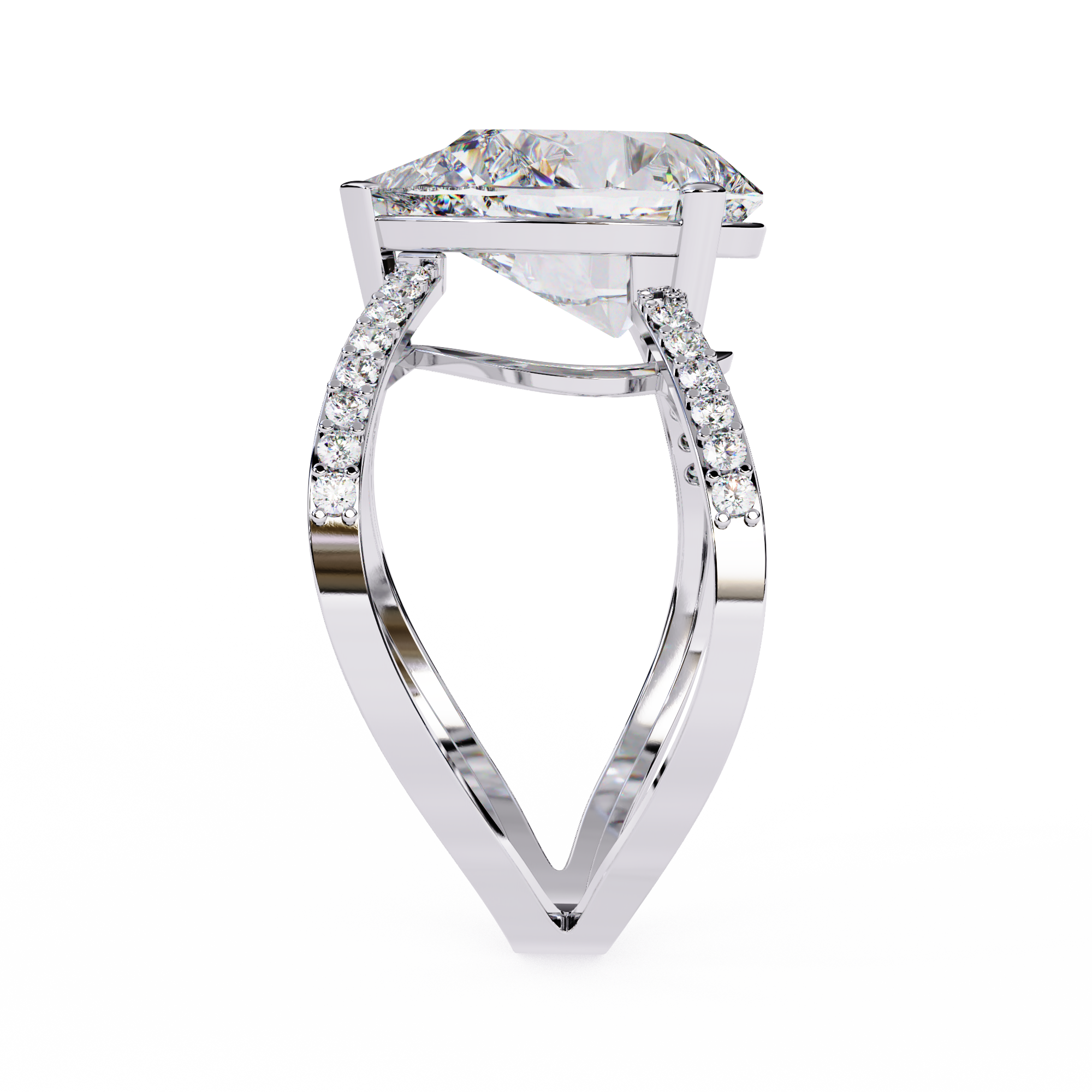 4.62 CT STELLAR CROSSOVER BAND 18K