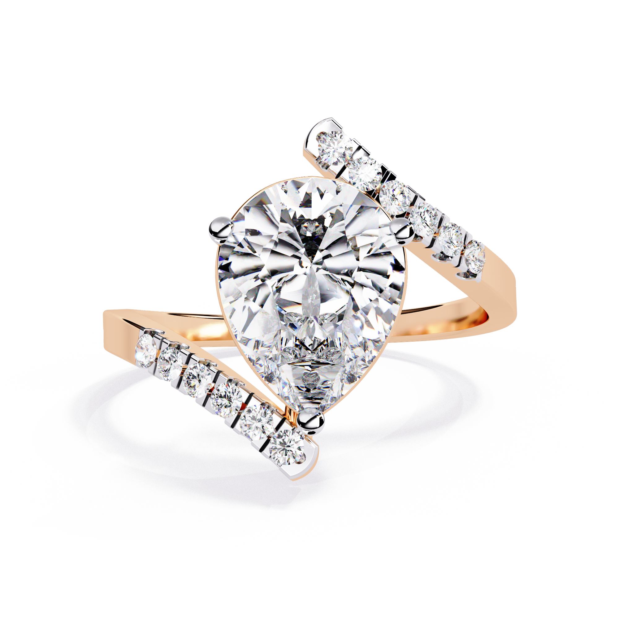 2.81 CT AURORA CURVE BAND