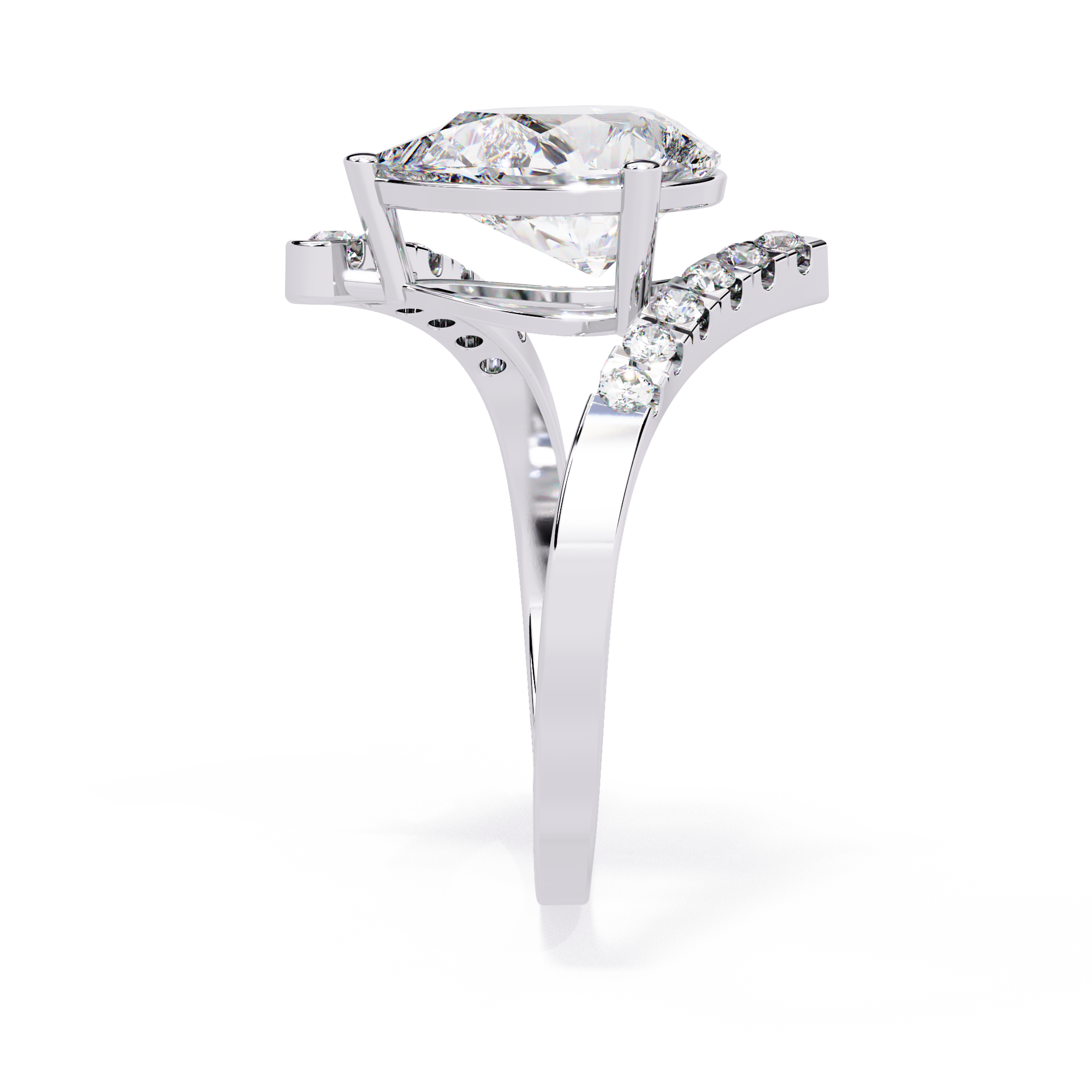 2.81 CT AURORA CURVE BAND