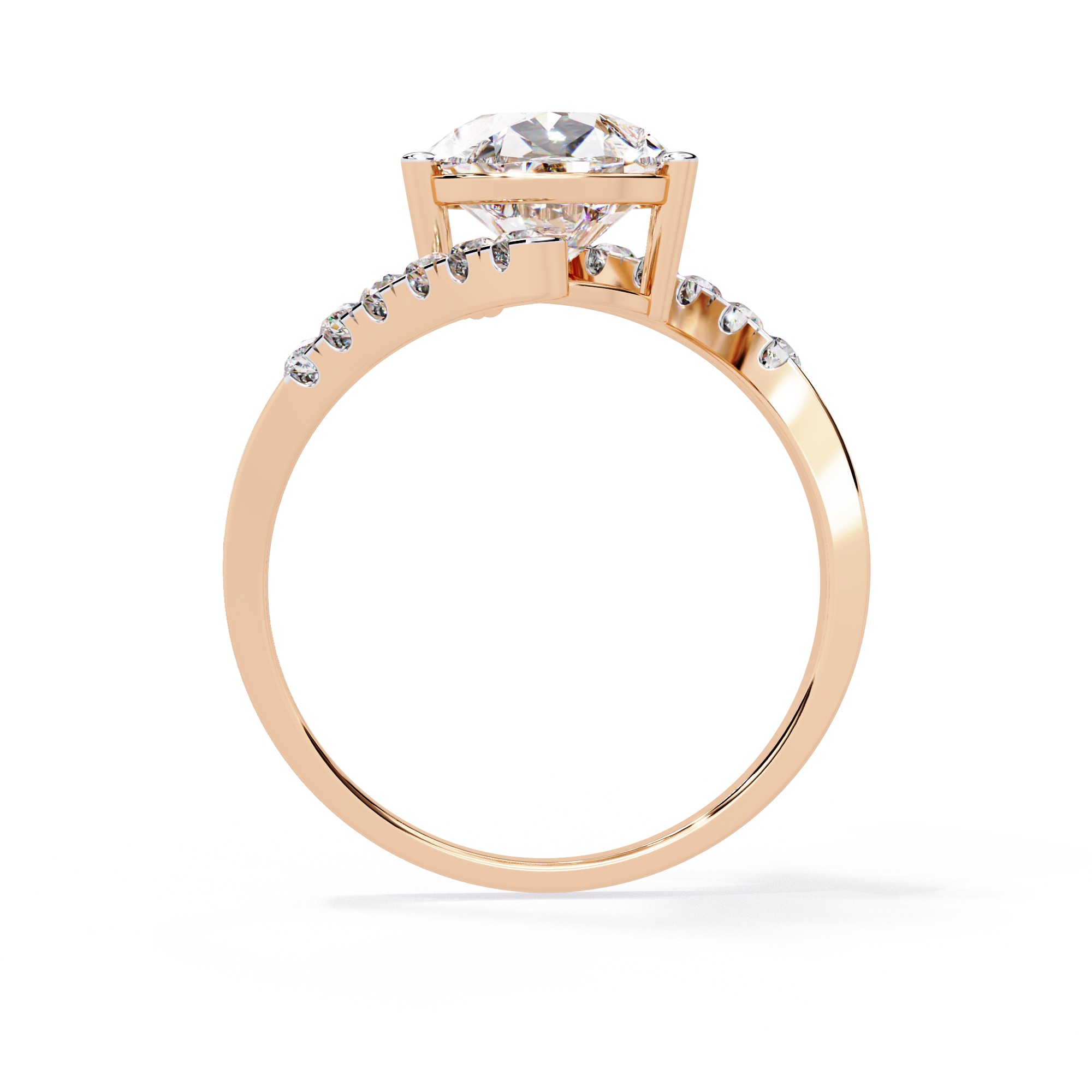 2.81 CT AURORA CURVE BAND