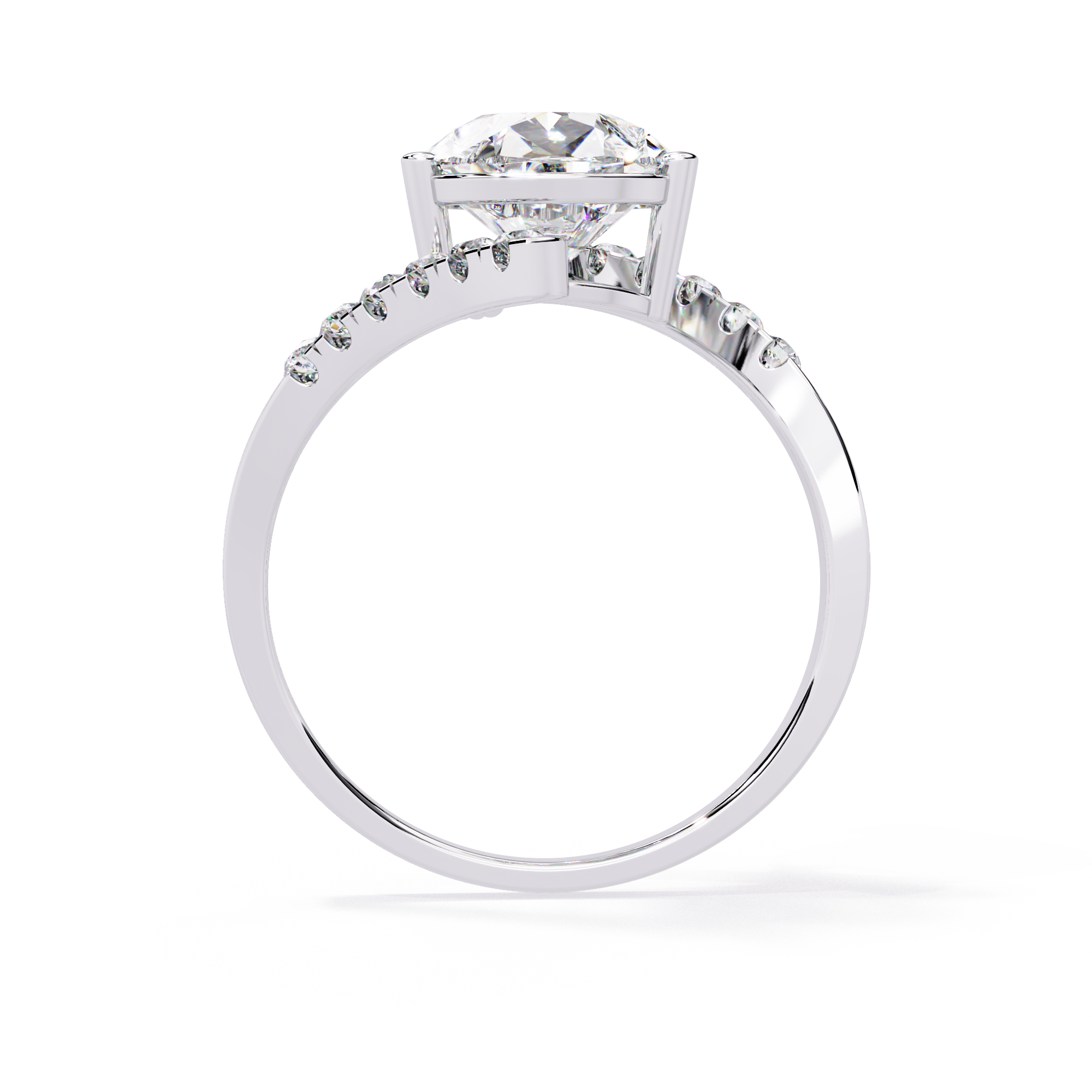 2.81 CT AURORA CURVE BAND
