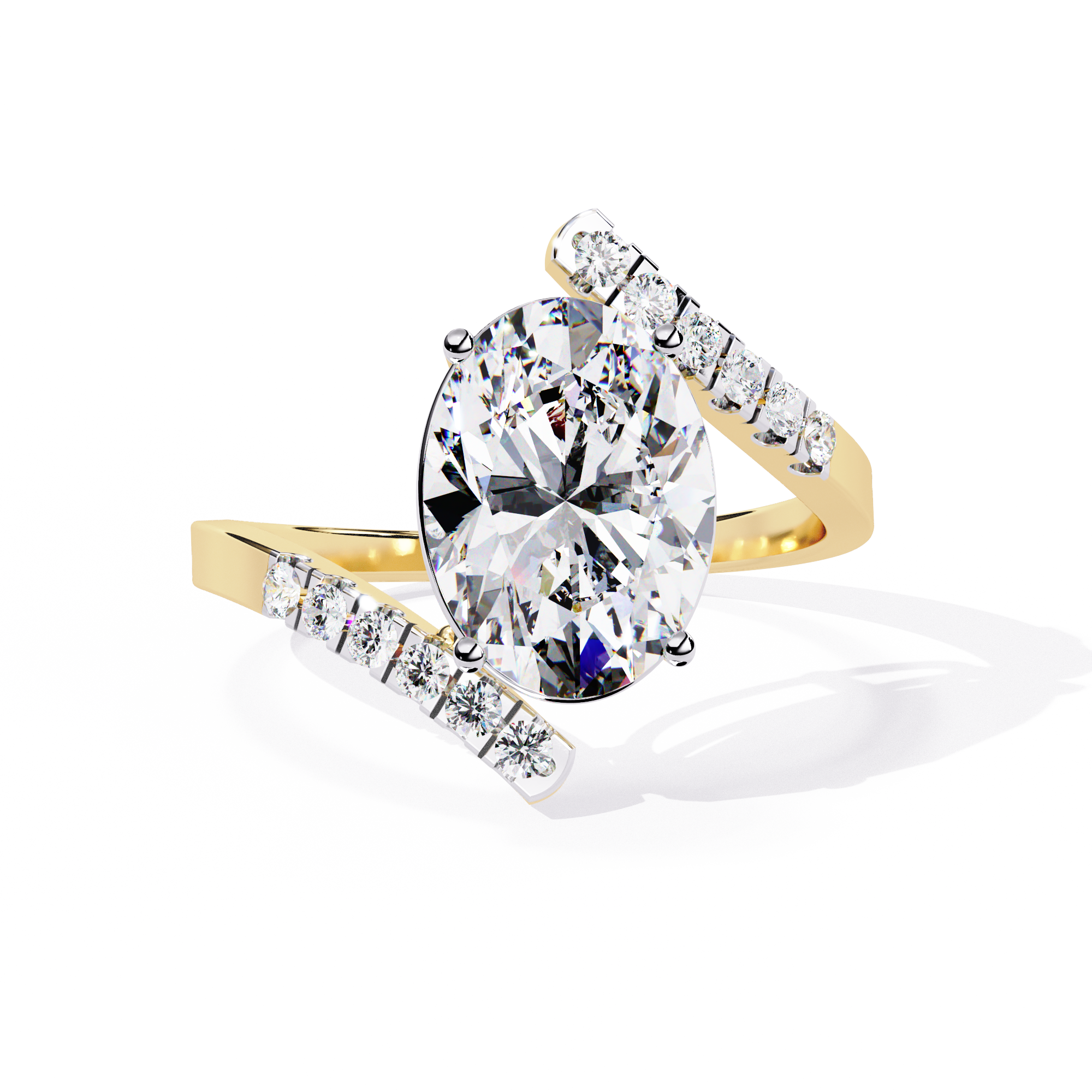 2.40 CT DIVINE ARC BAND 18K