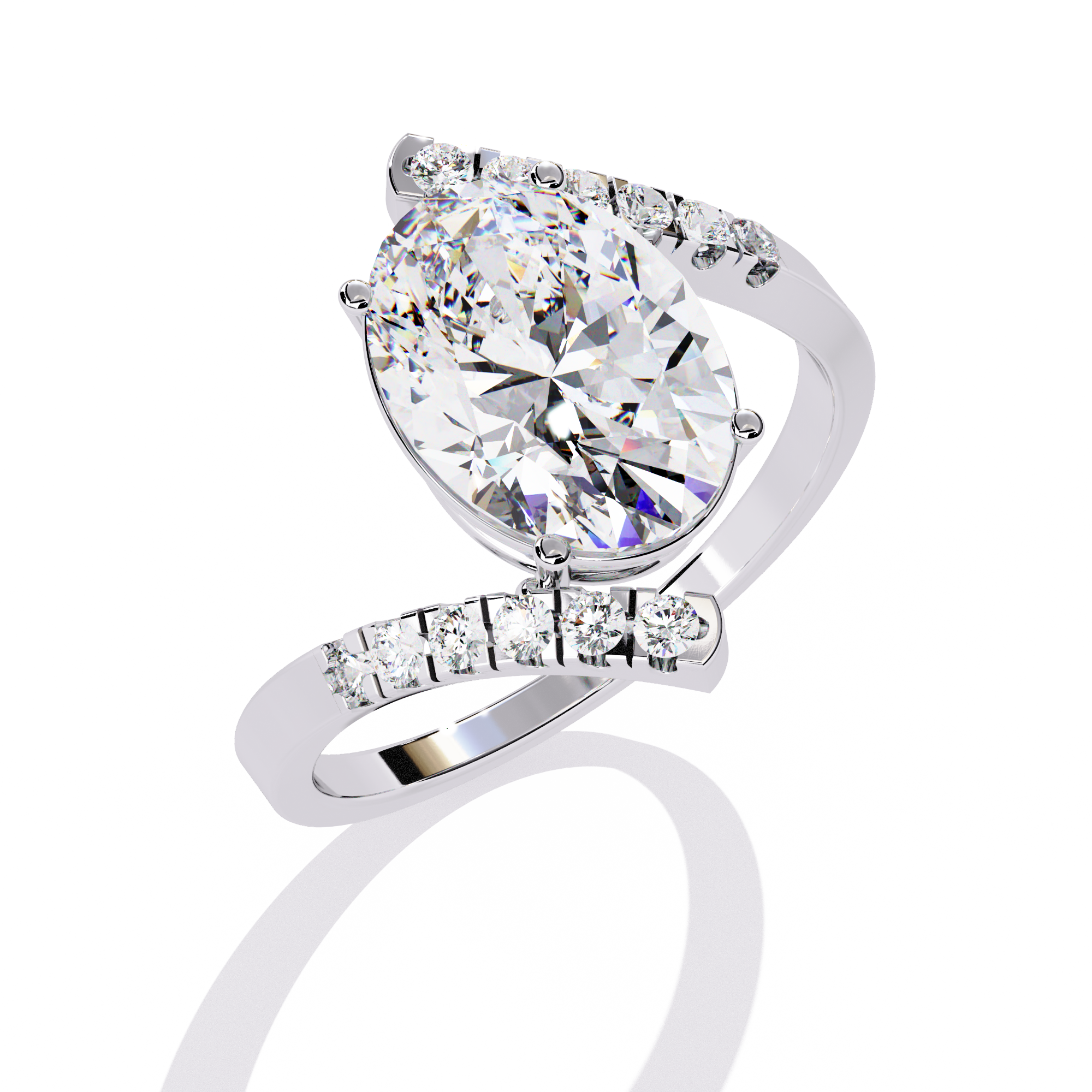 2.40 CT DIVINE ARC BAND 18K