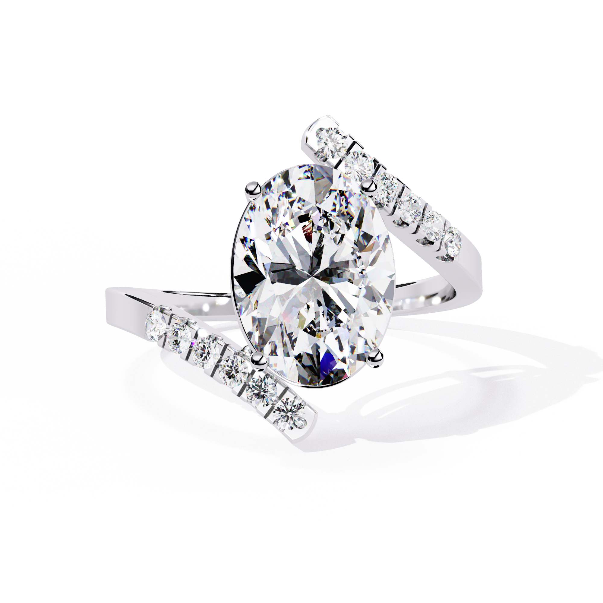2.40 CT DIVINE ARC BAND 18K