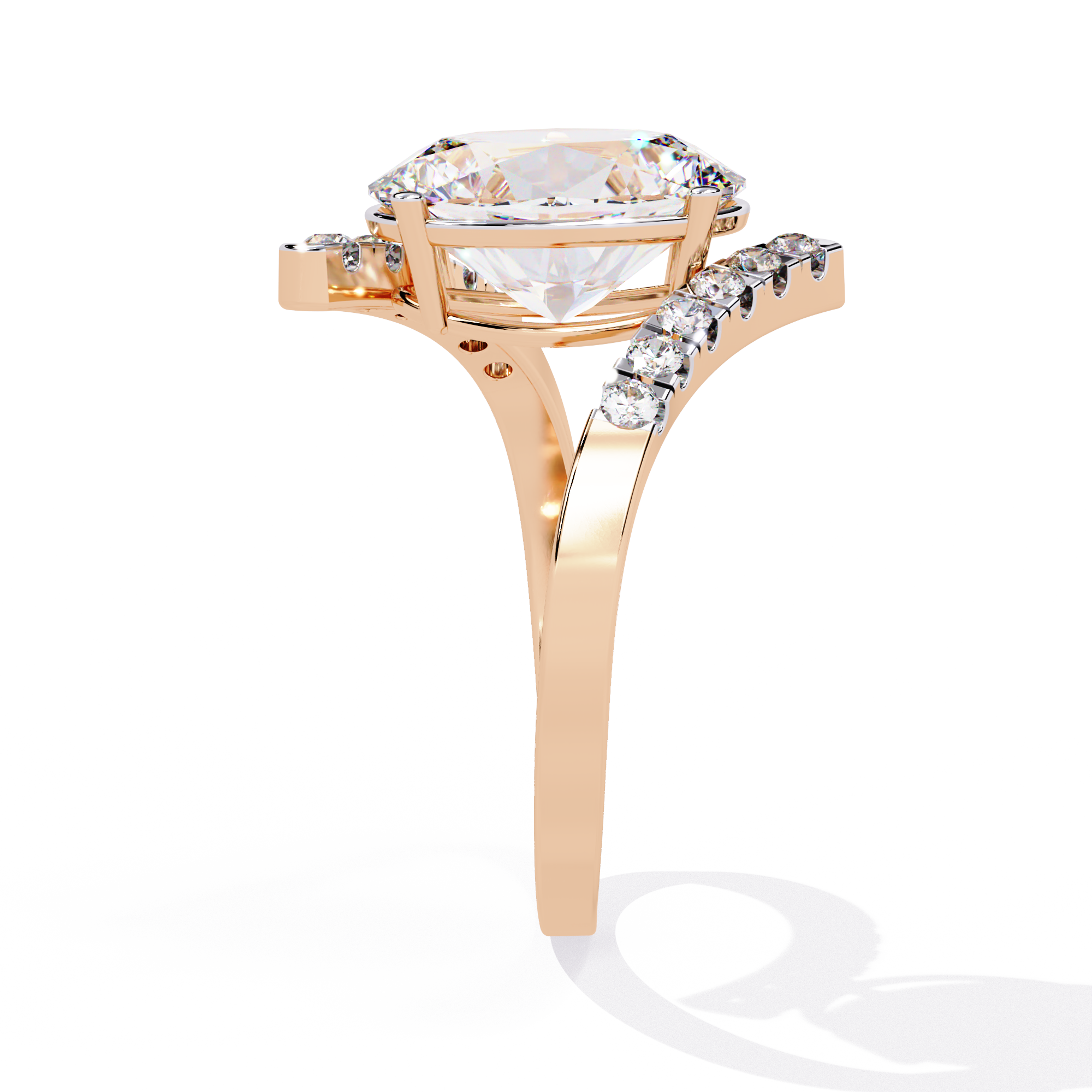 2.40 CT DIVINE ARC BAND 18K