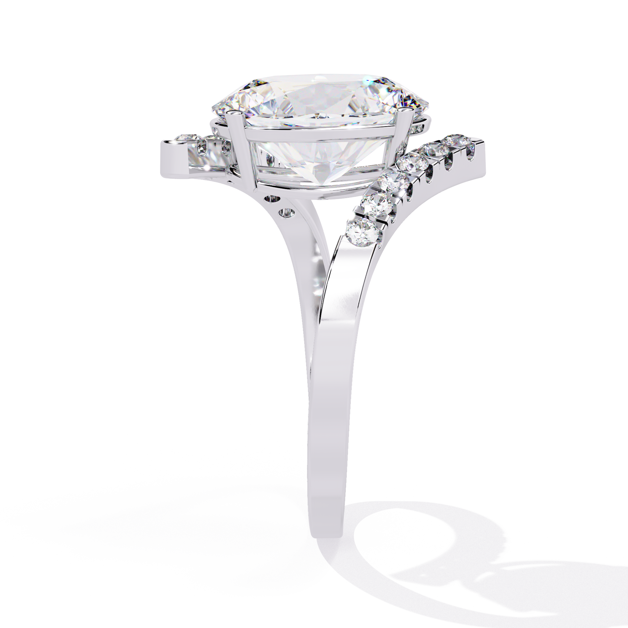 2.40 CT DIVINE ARC BAND 18K