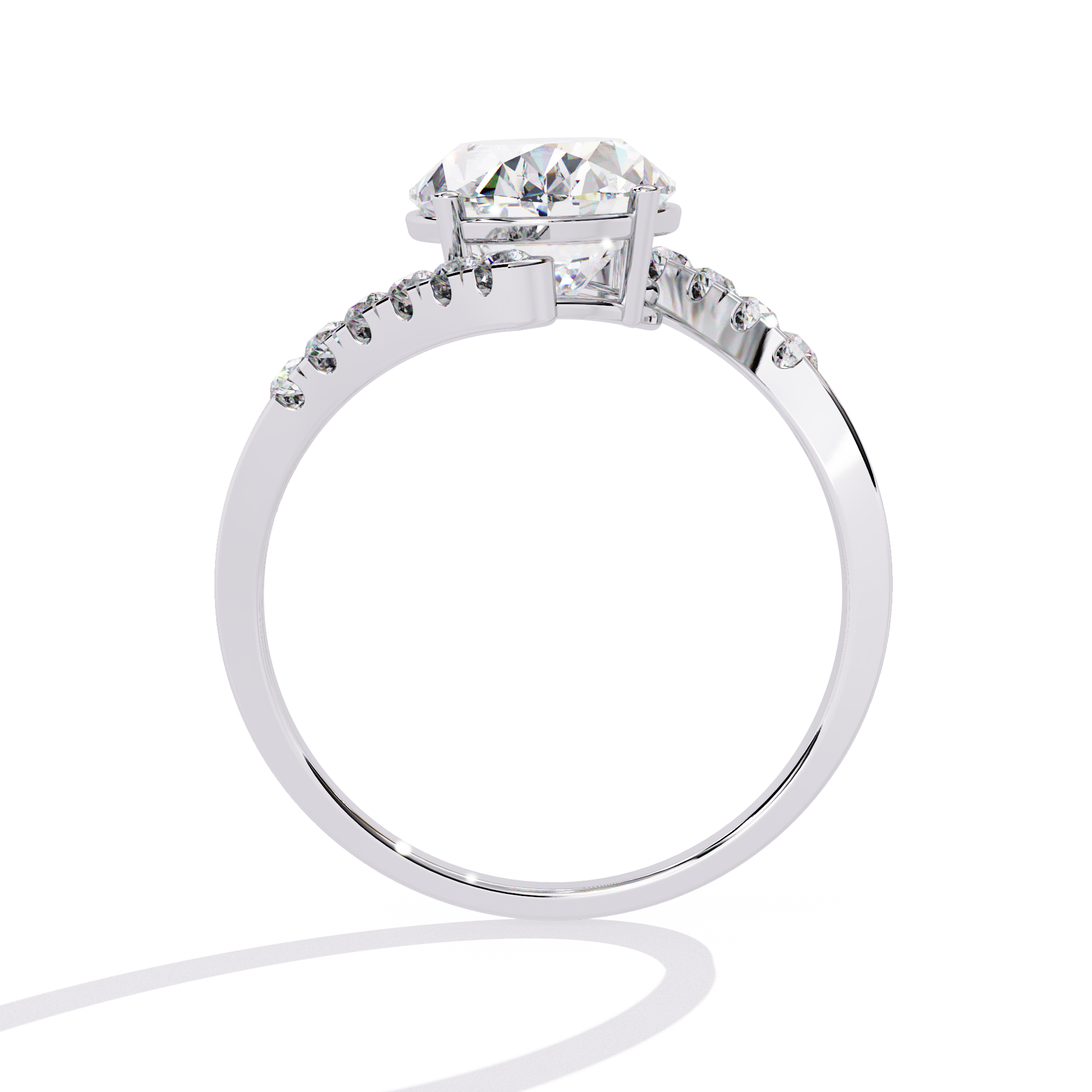 2.40 CT DIVINE ARC BAND 18K