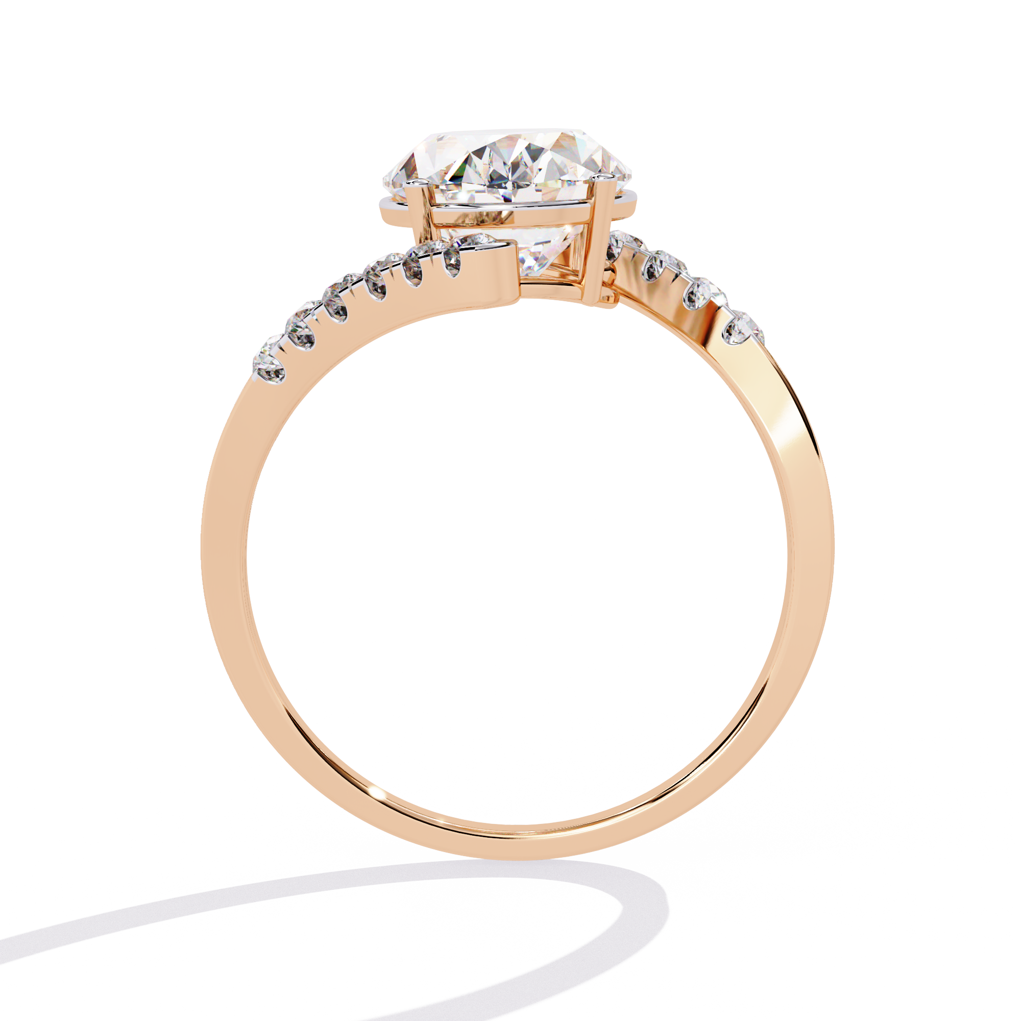 2.40 CT DIVINE ARC BAND 18K
