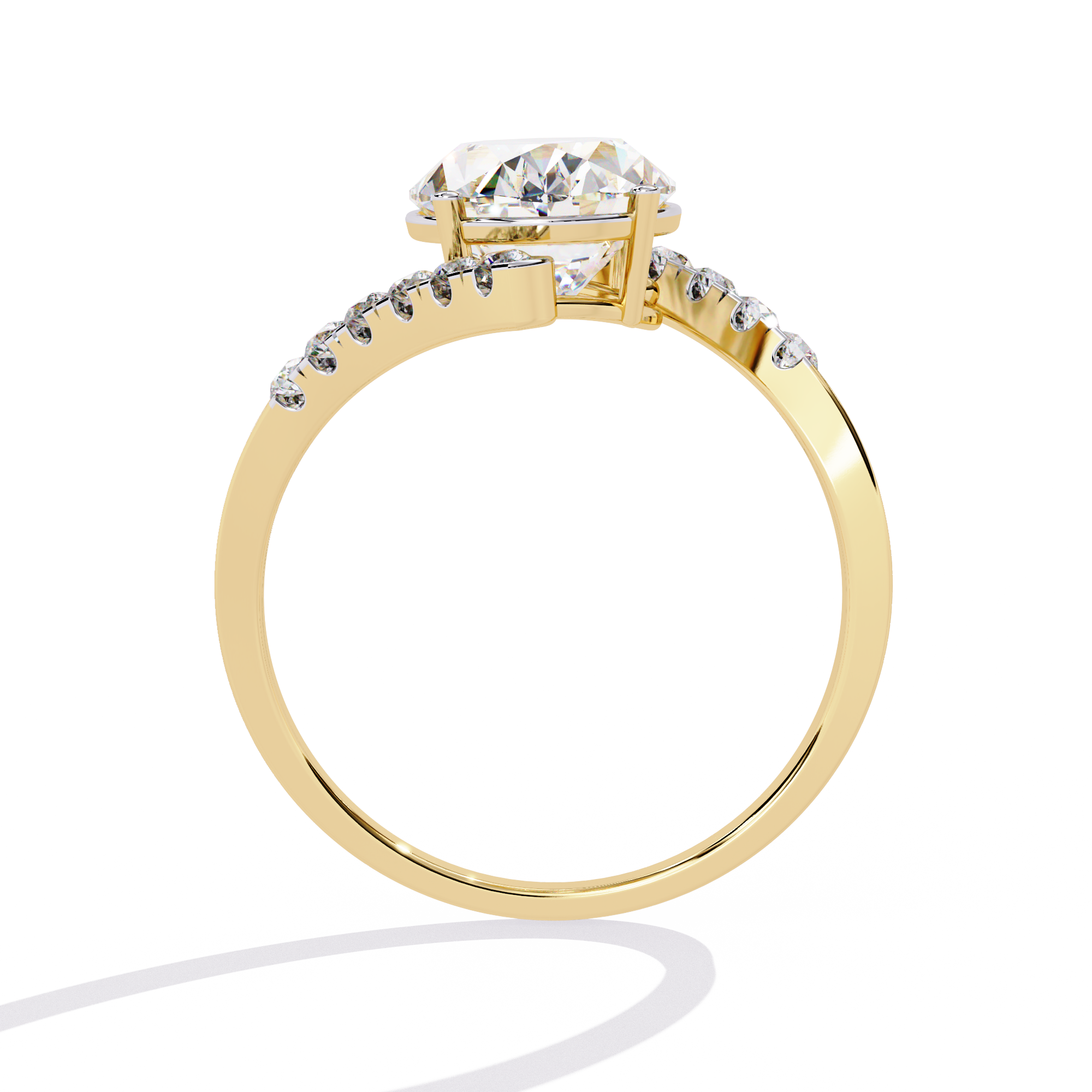 2.40 CT DIVINE ARC BAND 18K