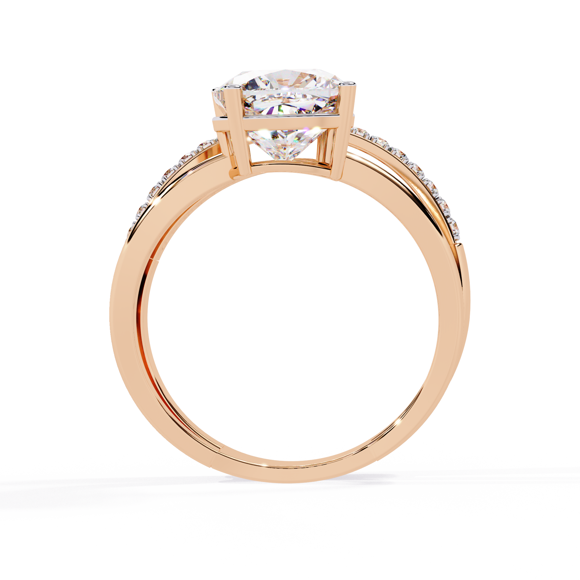 2.42 CT AURORA SPLIT-SHANK RING