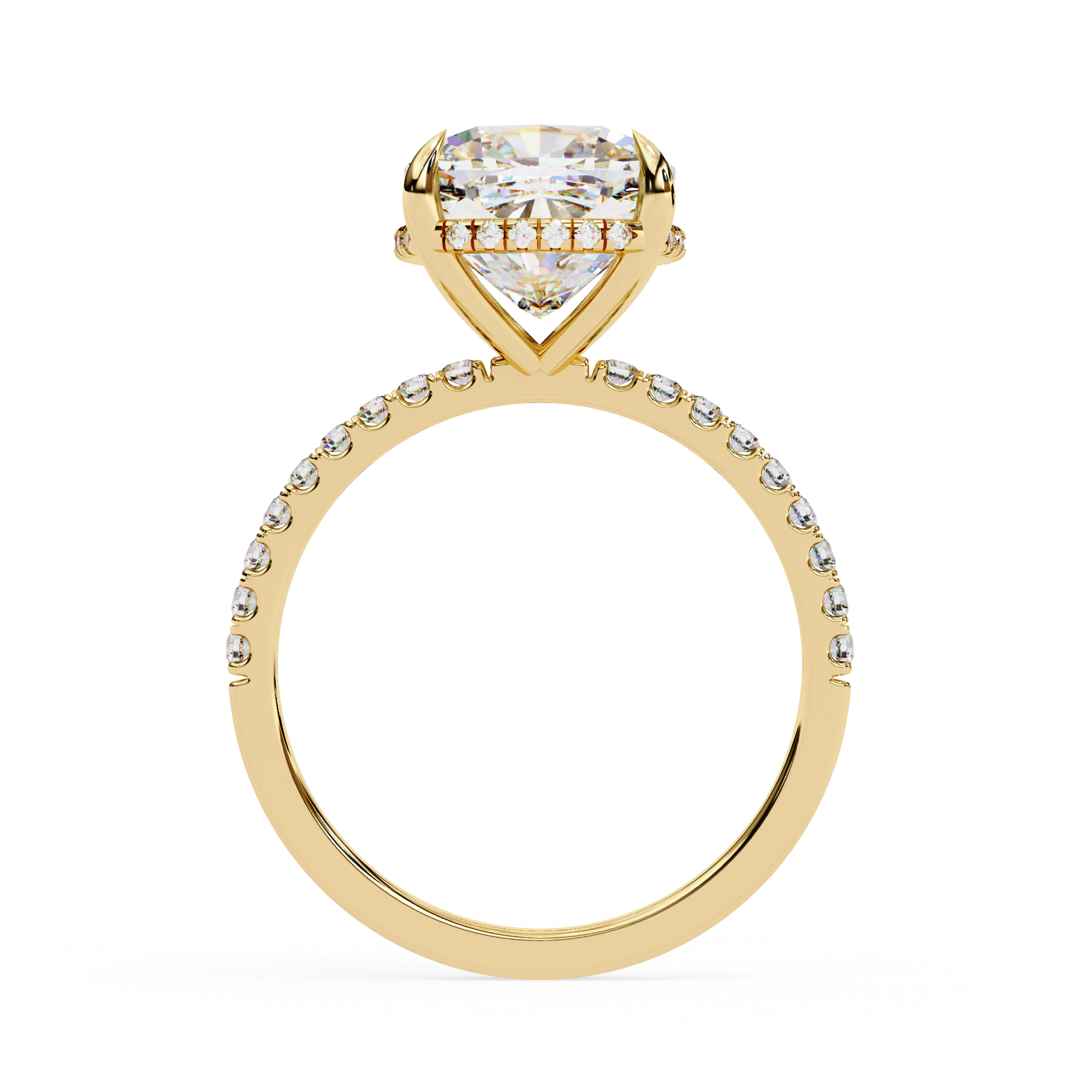 3.53 ct Majestic Aura Ring 9k