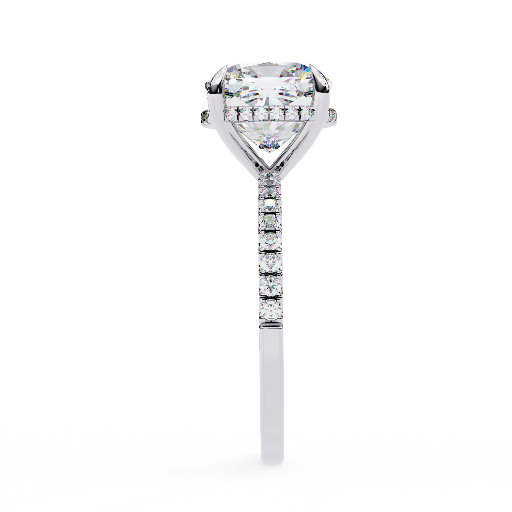 3.53 ct Majestic Aura Ring 9k