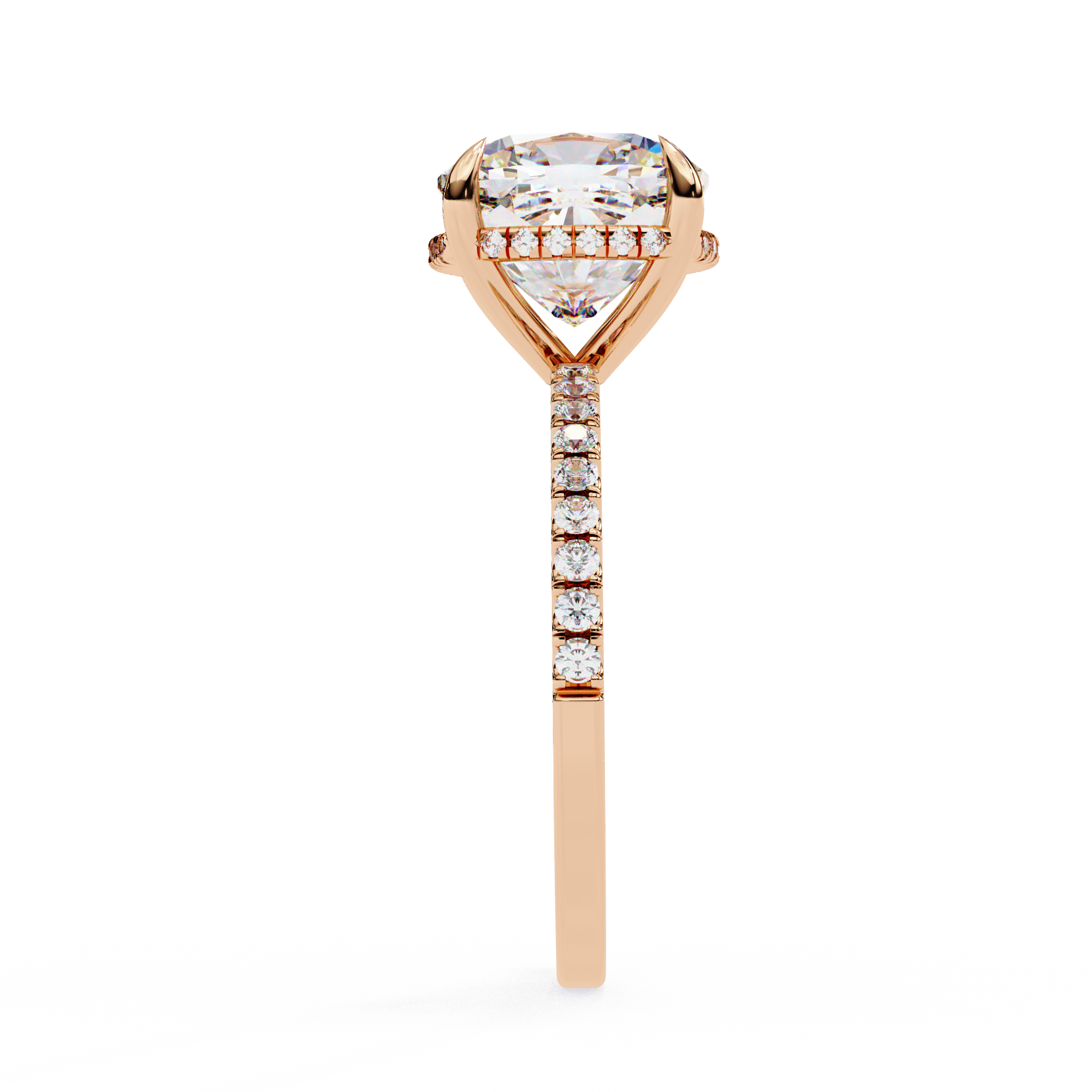 3.53 ct Majestic Aura Ring 9k