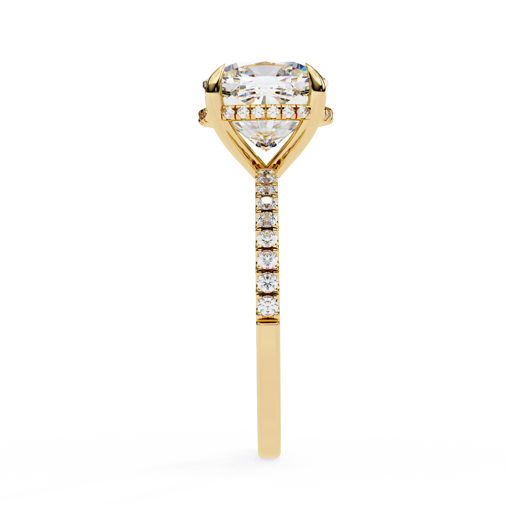 3.53 ct Majestic Aura Ring 9k