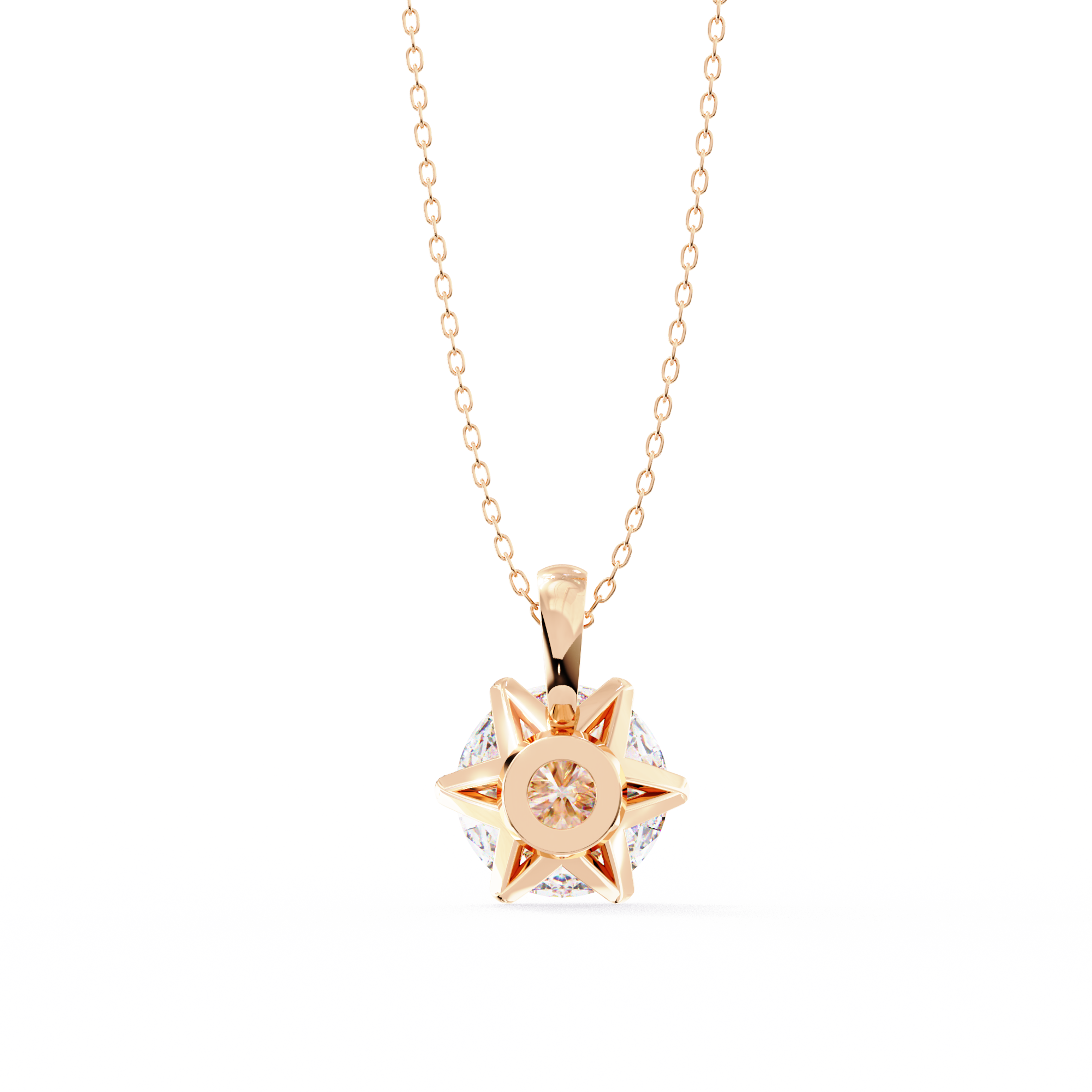 2.20 ct Lunar Glow Pendant 9k