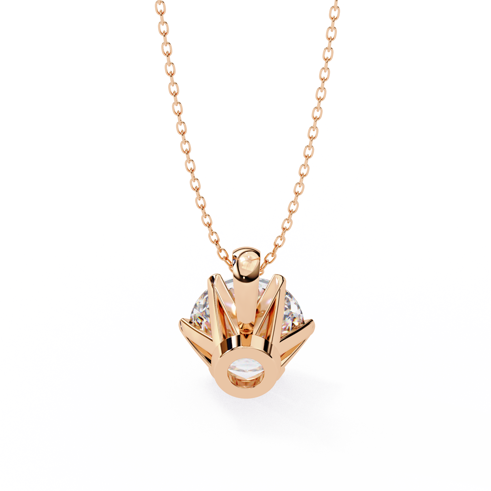 2.20 ct Lunar Glow Pendant 9k