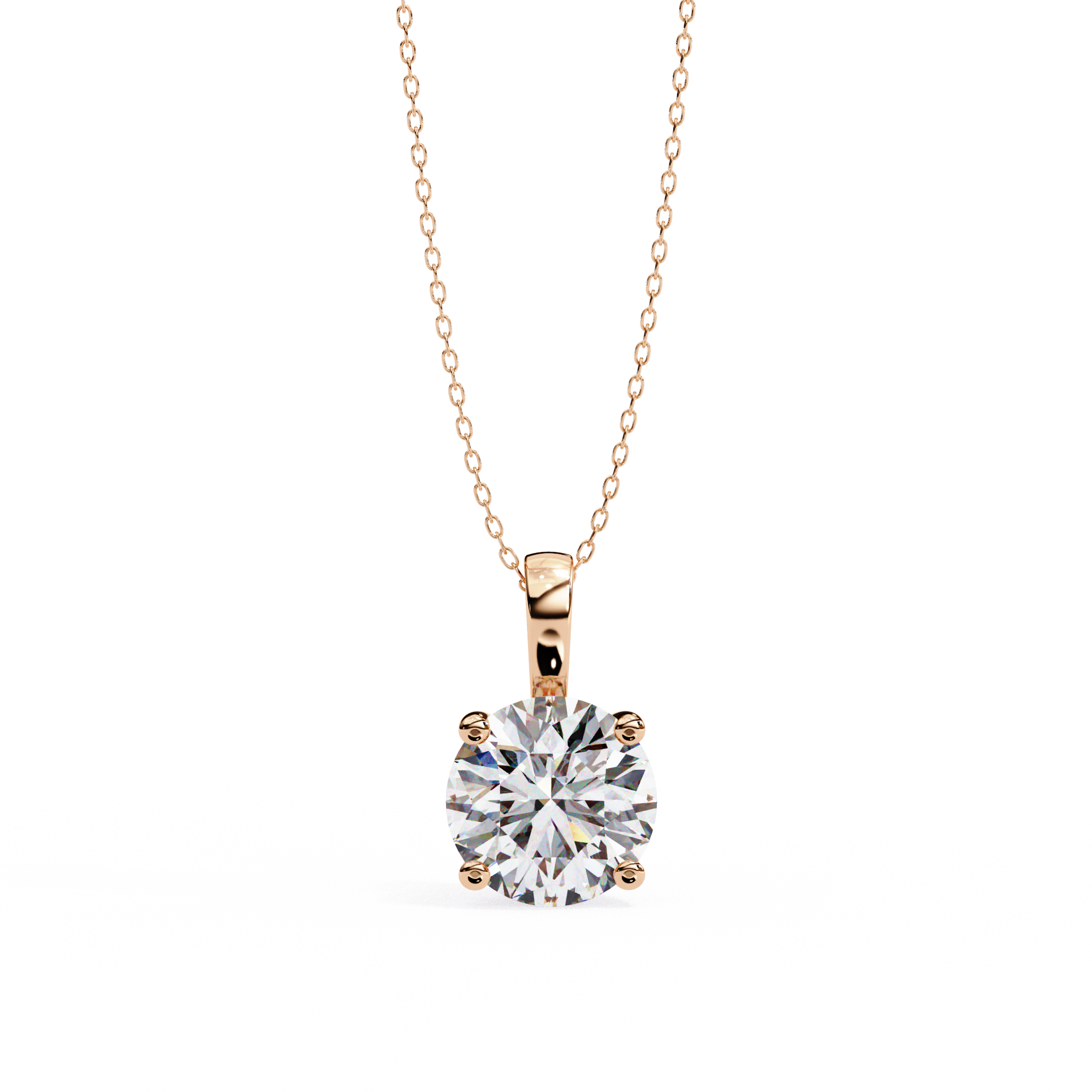 3.01 ct Illustra Halo Pendant