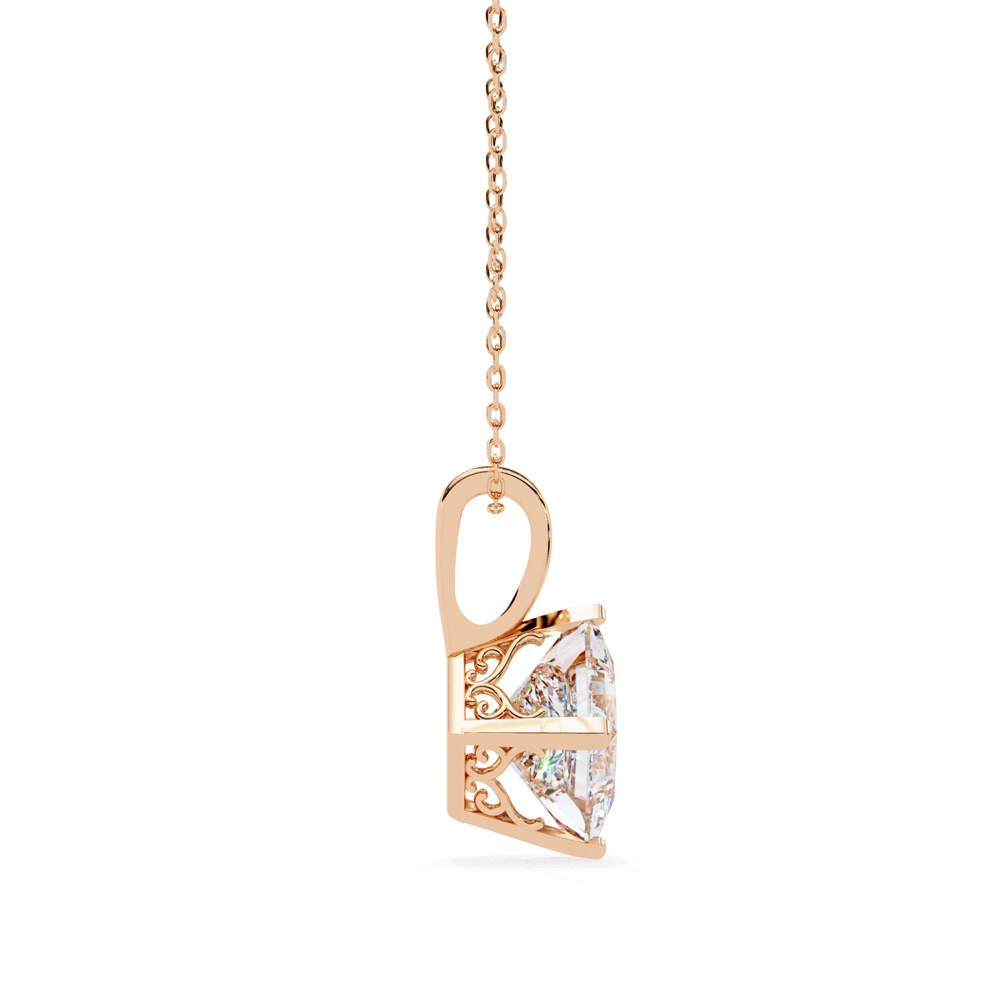 2.87 ct Timeless Aura Pendant 9k