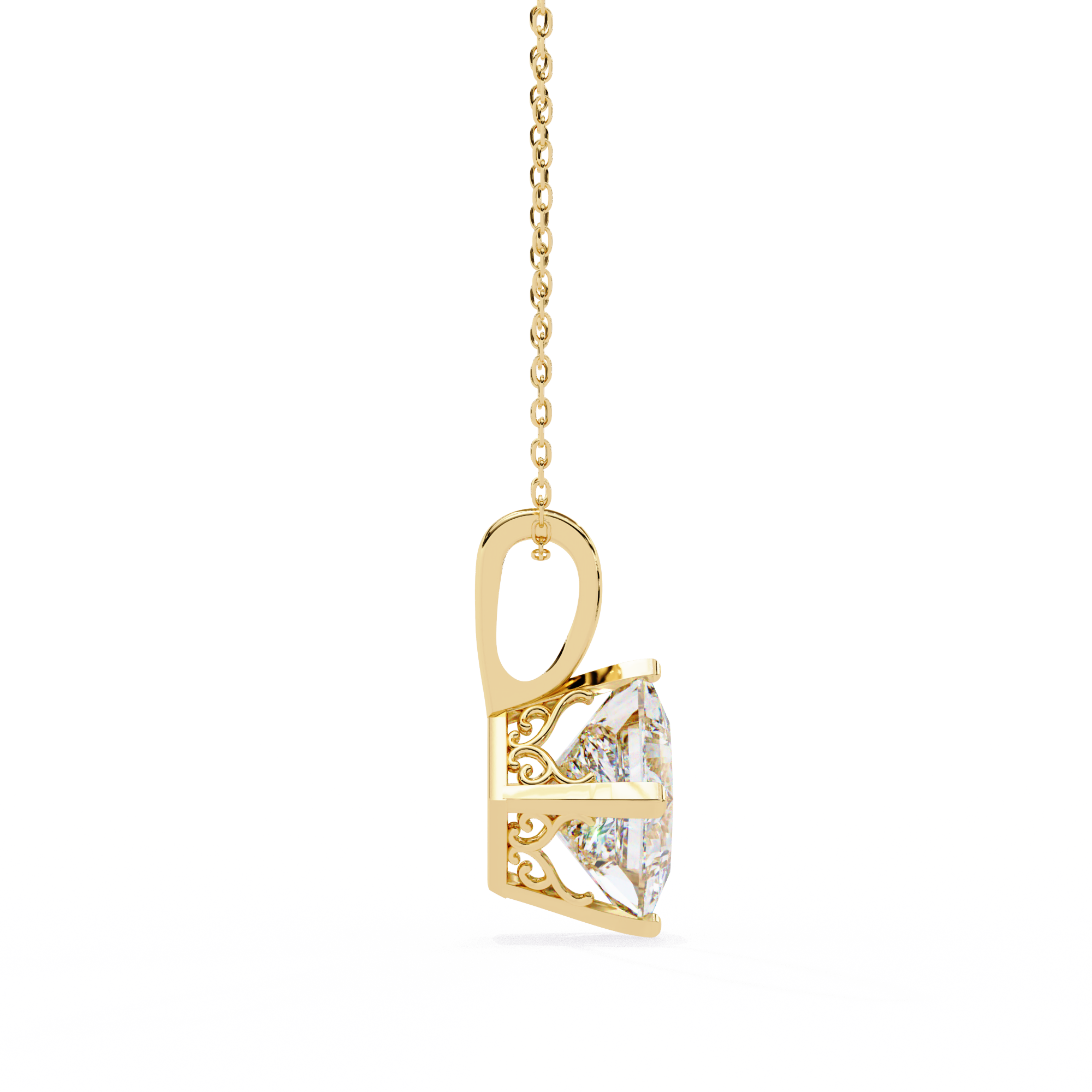 2.87 ct Timeless Aura Pendant 9k