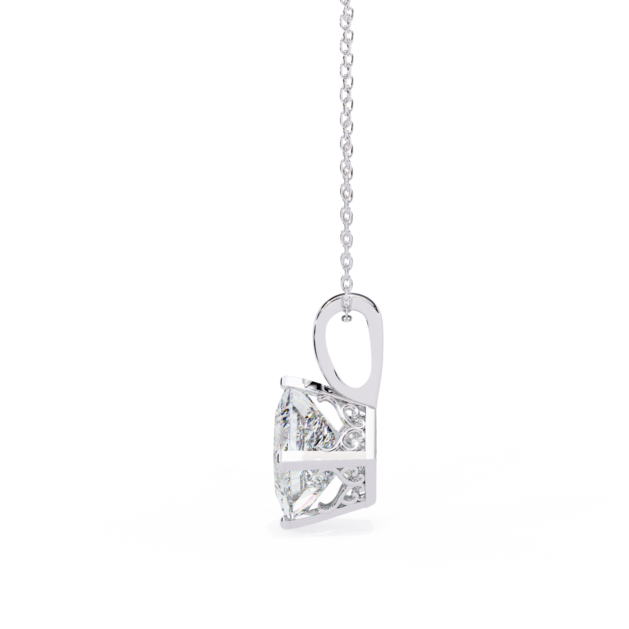 2.87 ct Timeless Aura Pendant 9k
