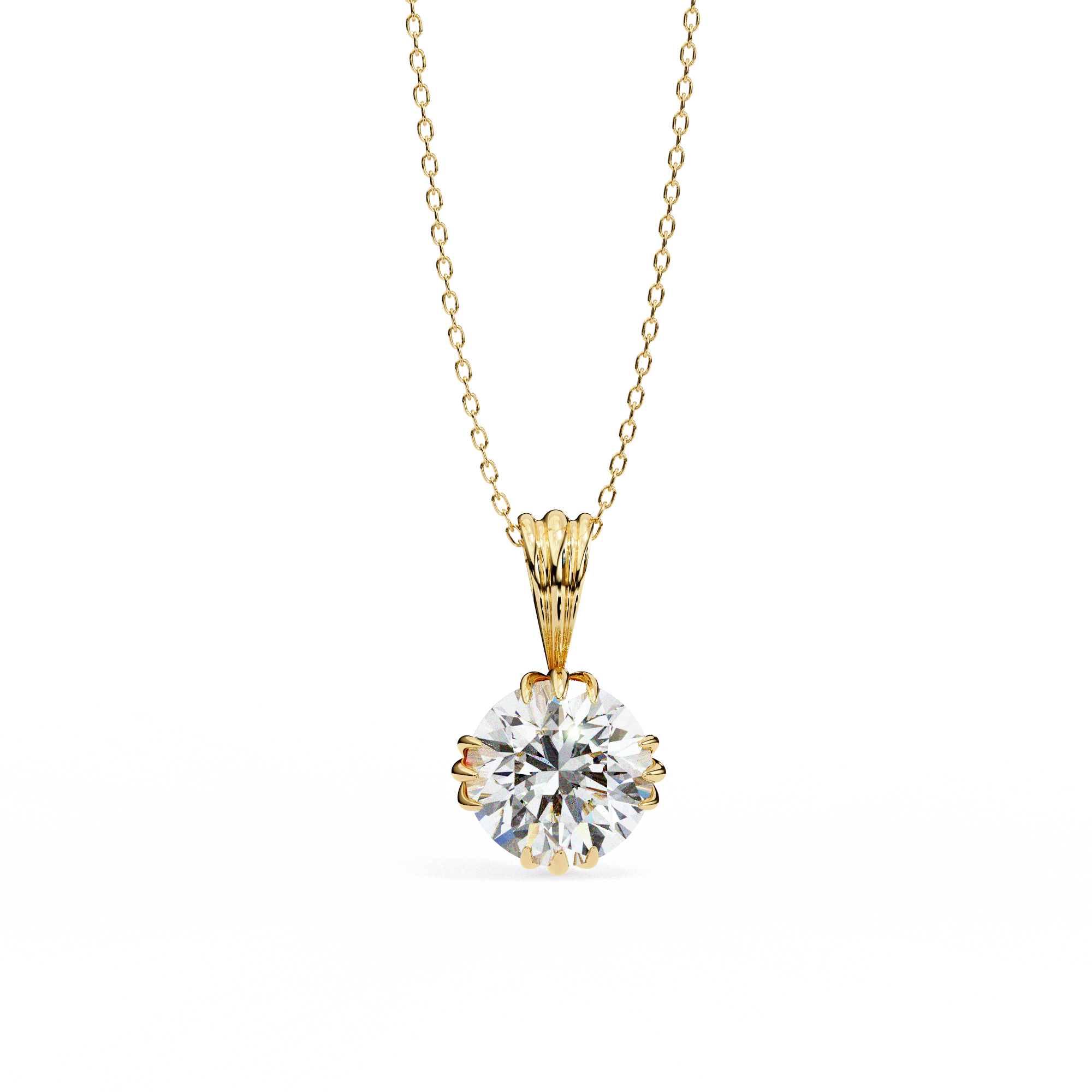 2.04 ct Stellar Shine Pendant 9k