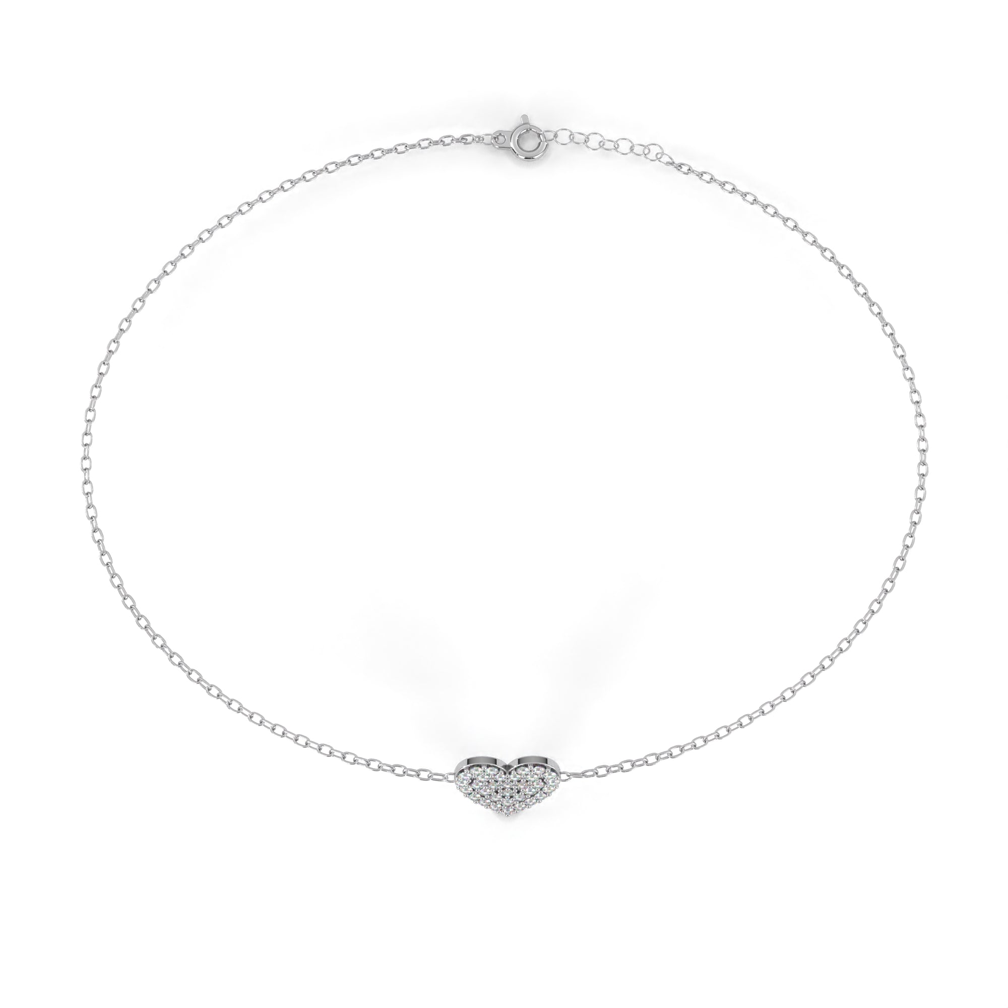 Brilliant Horizon Bracelet 9k