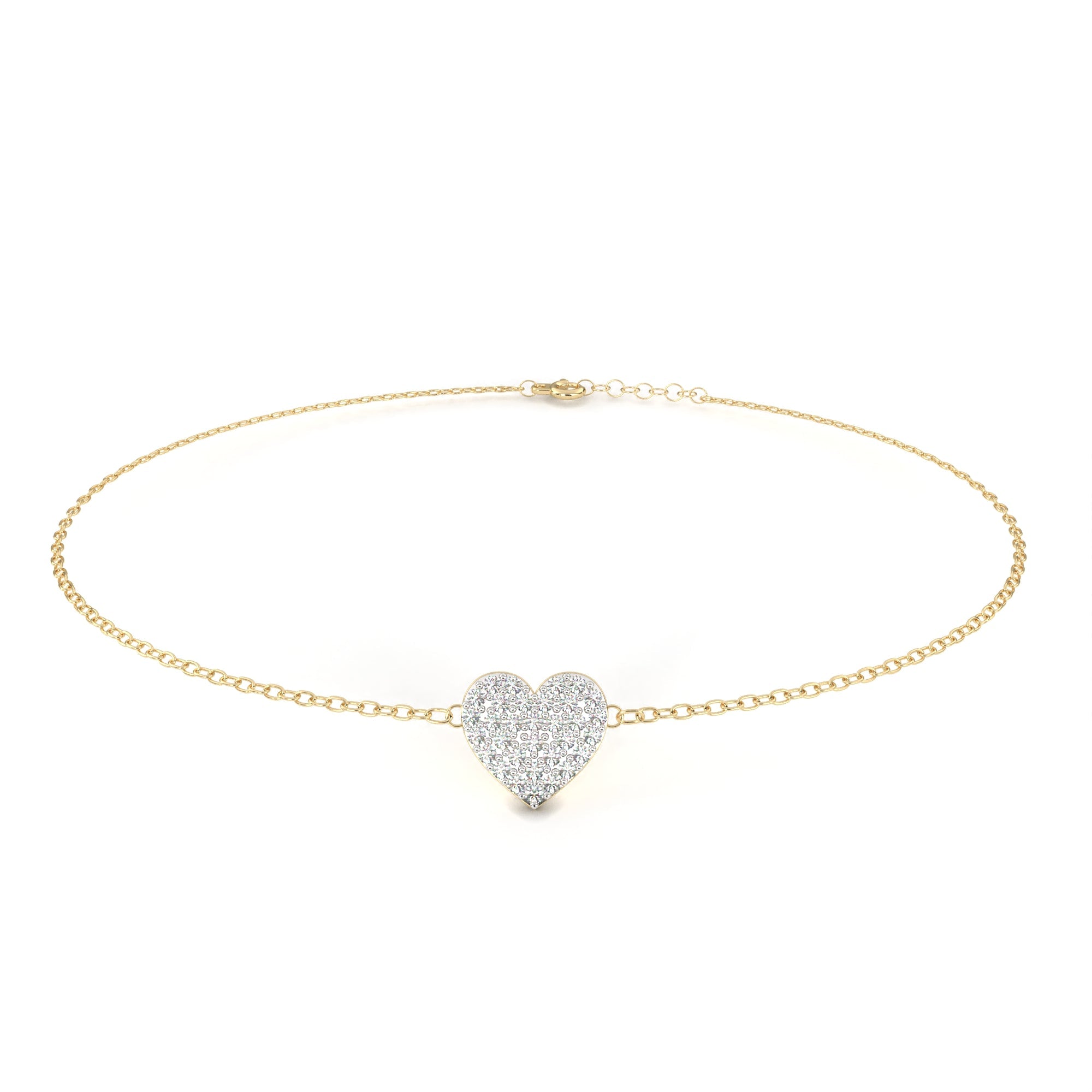 Brilliant Horizon Bracelet 9k