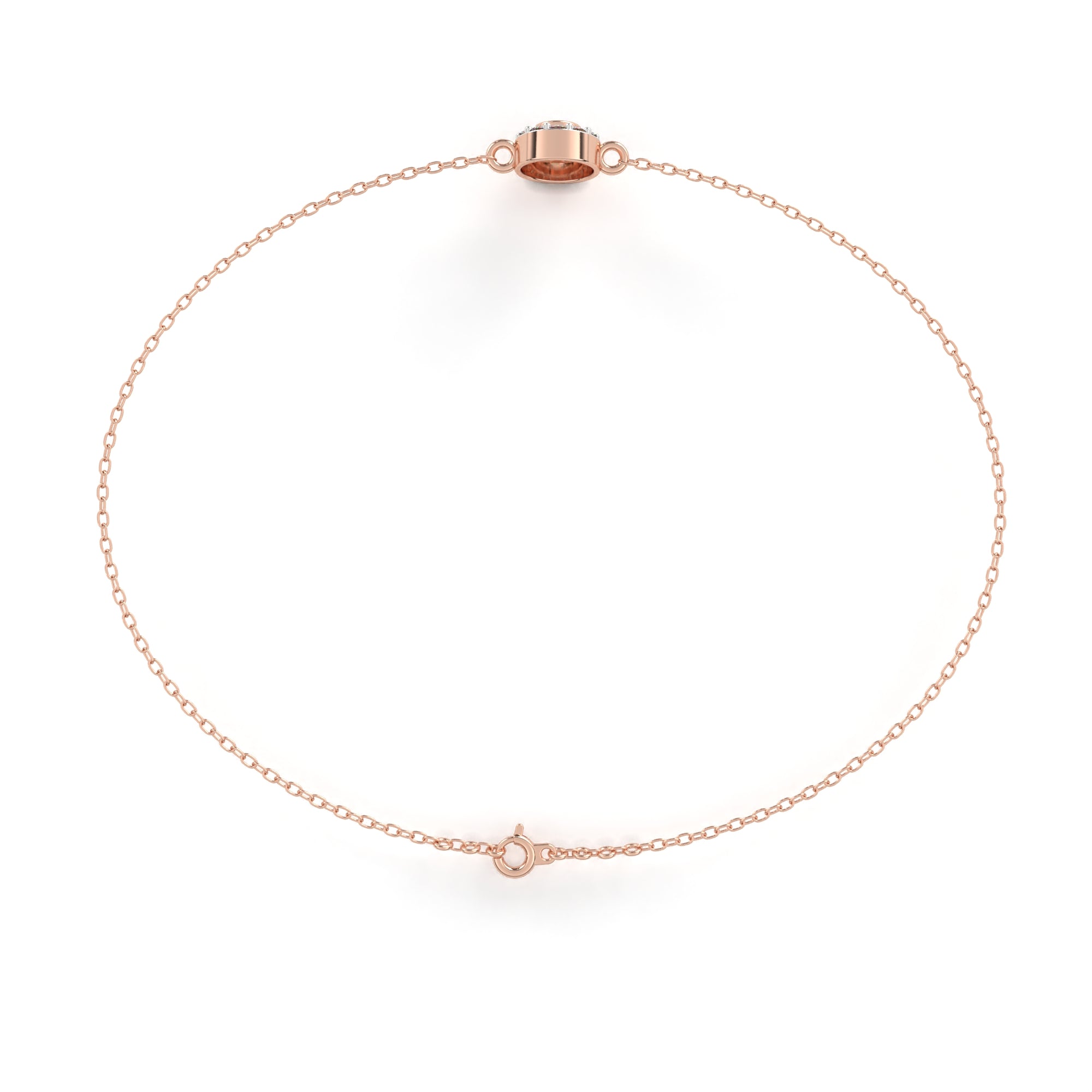 Celestine Glow Bracelet 9k