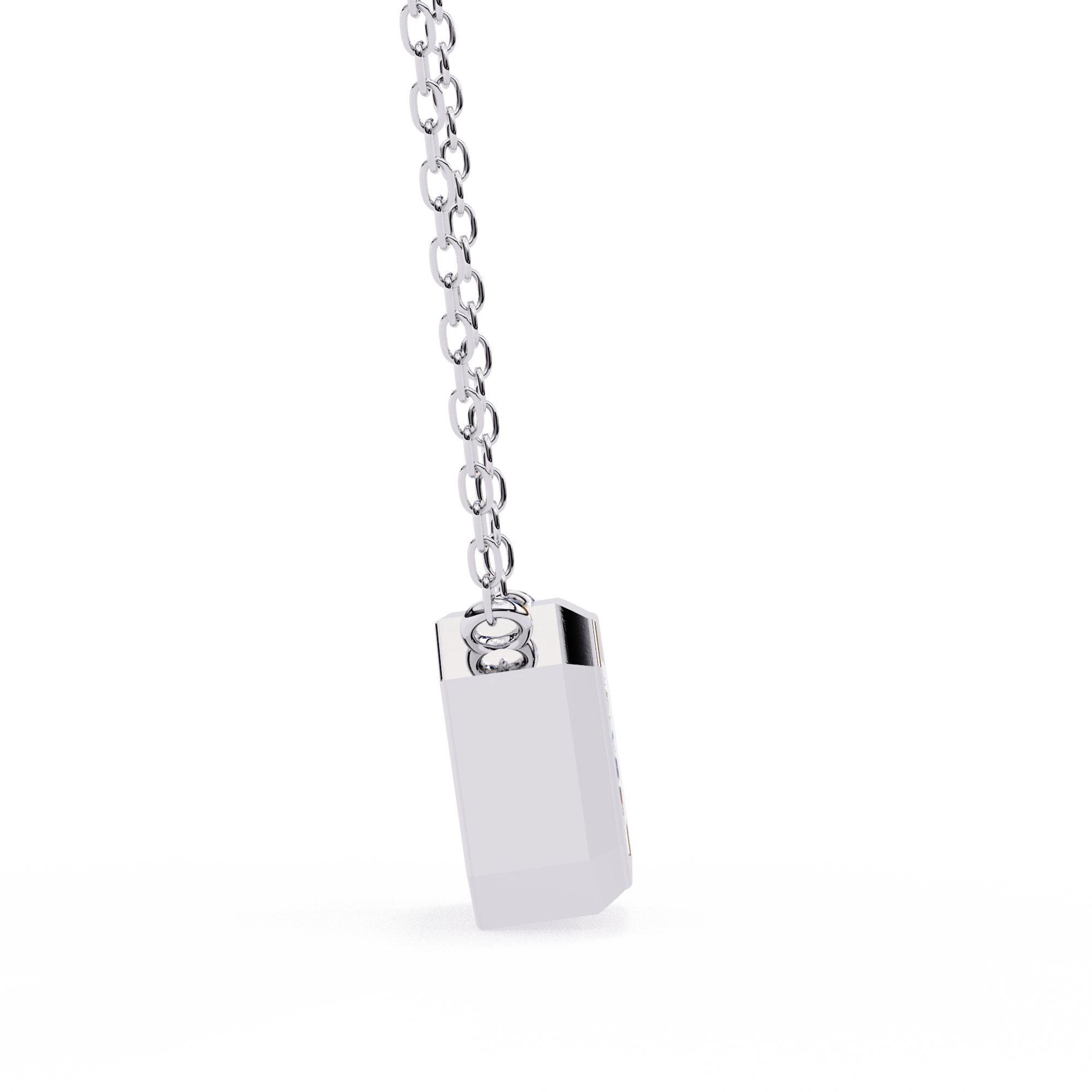 0.78 ct Verdant Glow Pendant 9k