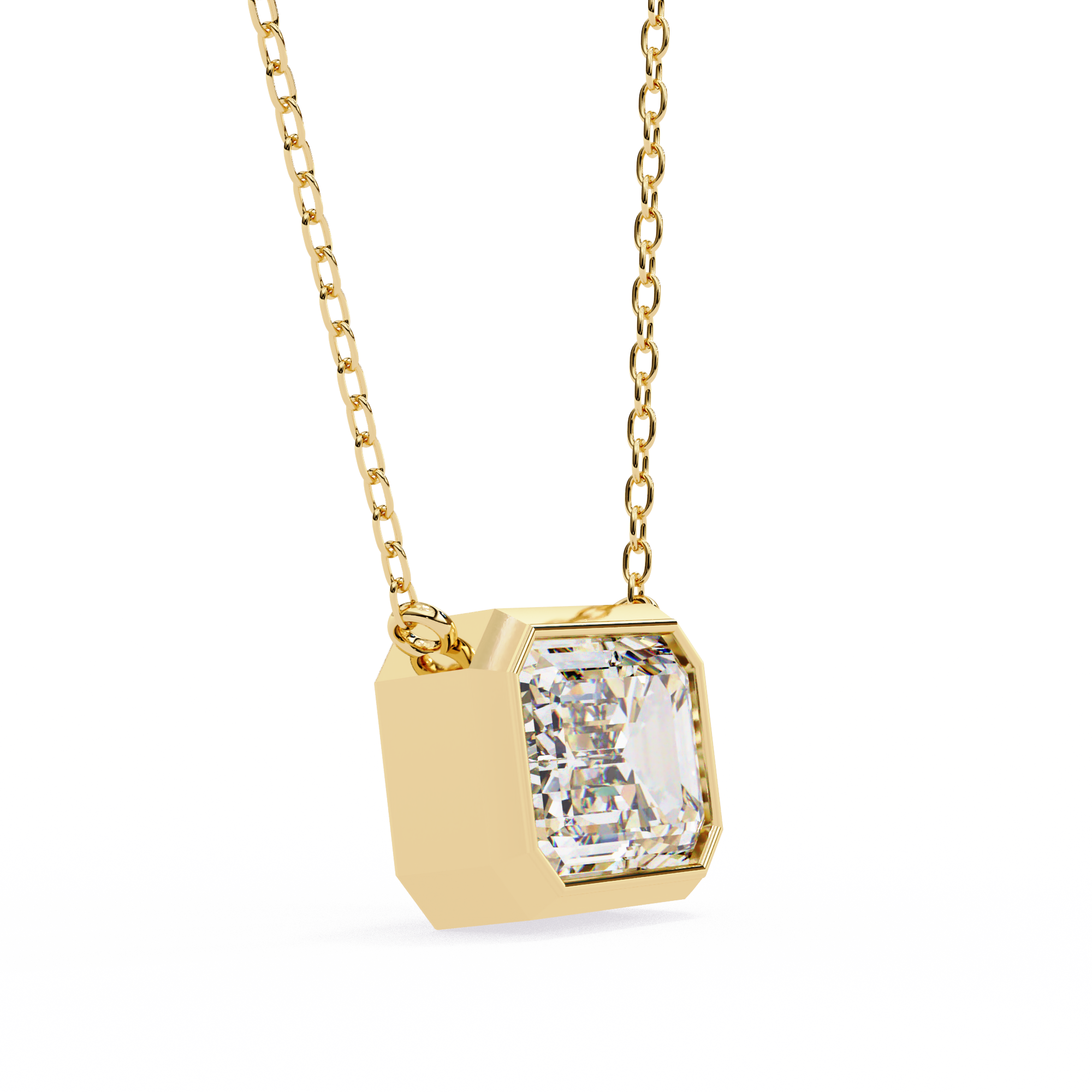 0.78 carat emerald pendant