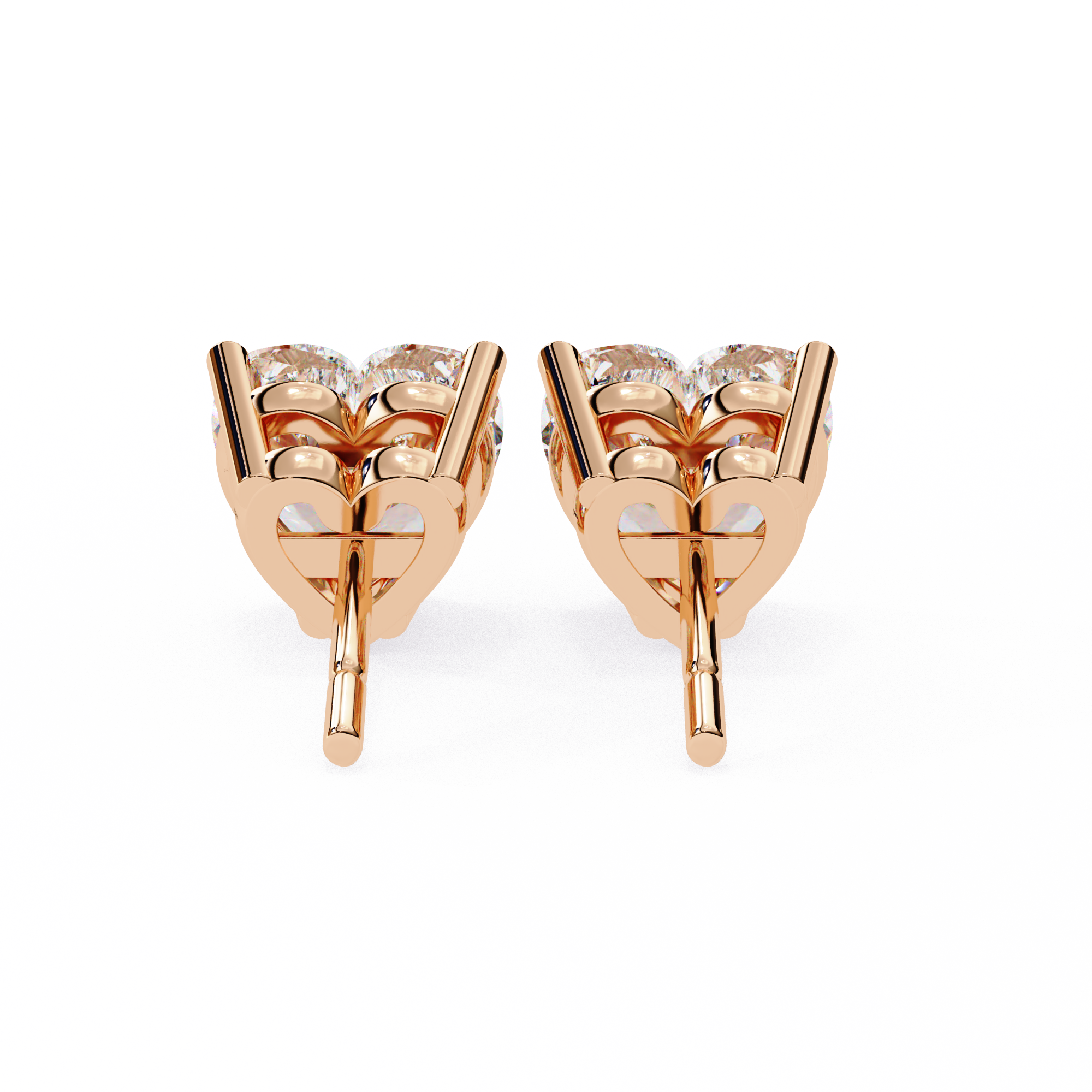 2.43 ct Heartbeat Harmony Earrings 9k