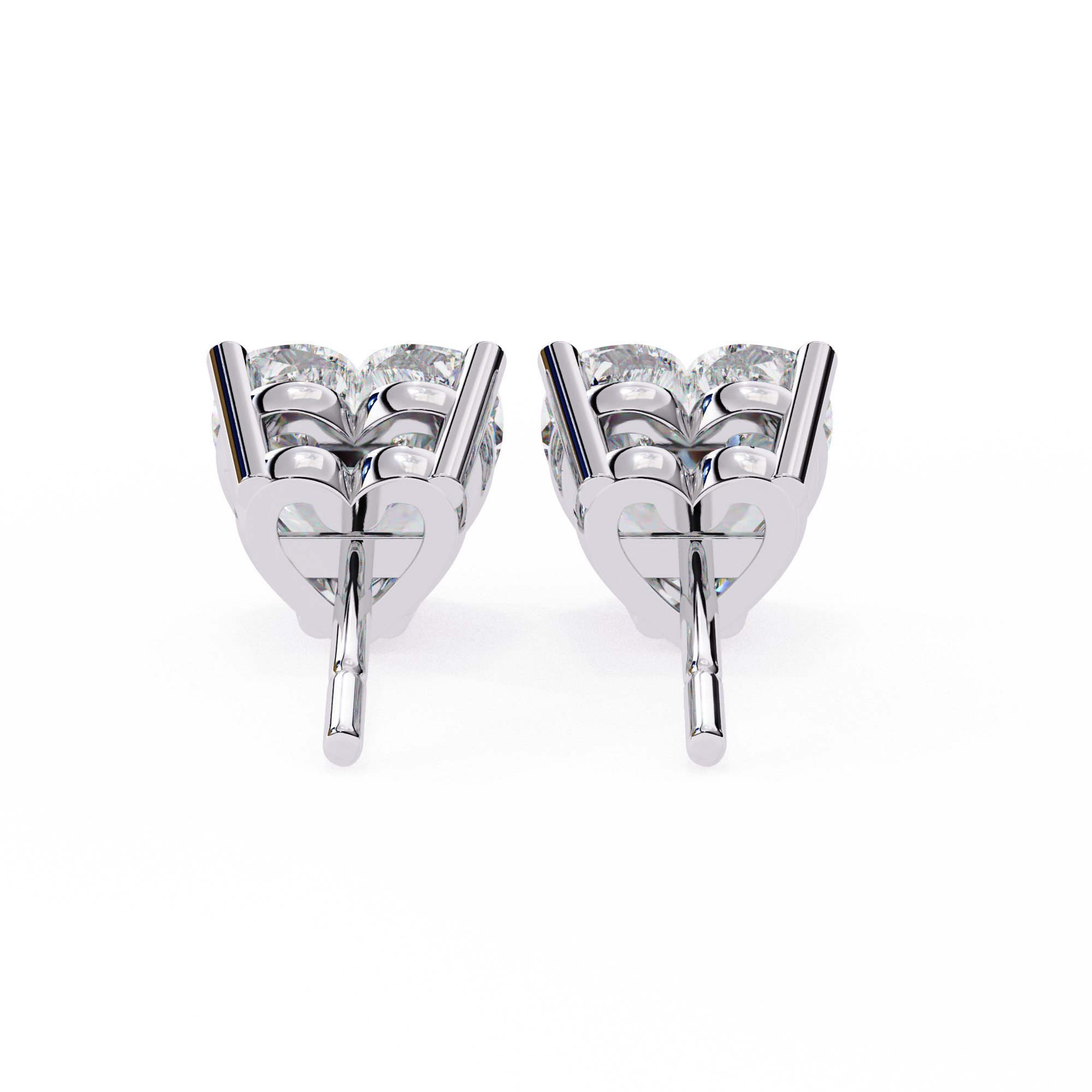 2.43 ct Heartbeat Harmony Earrings 9k