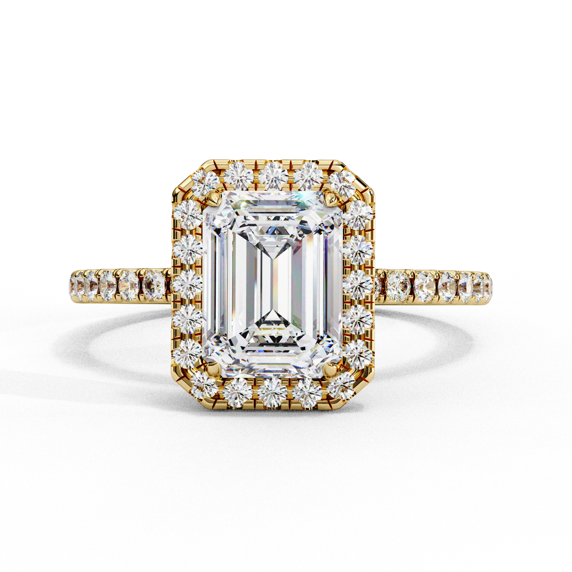 2.01 ct Verdant Sphere Ring 9k