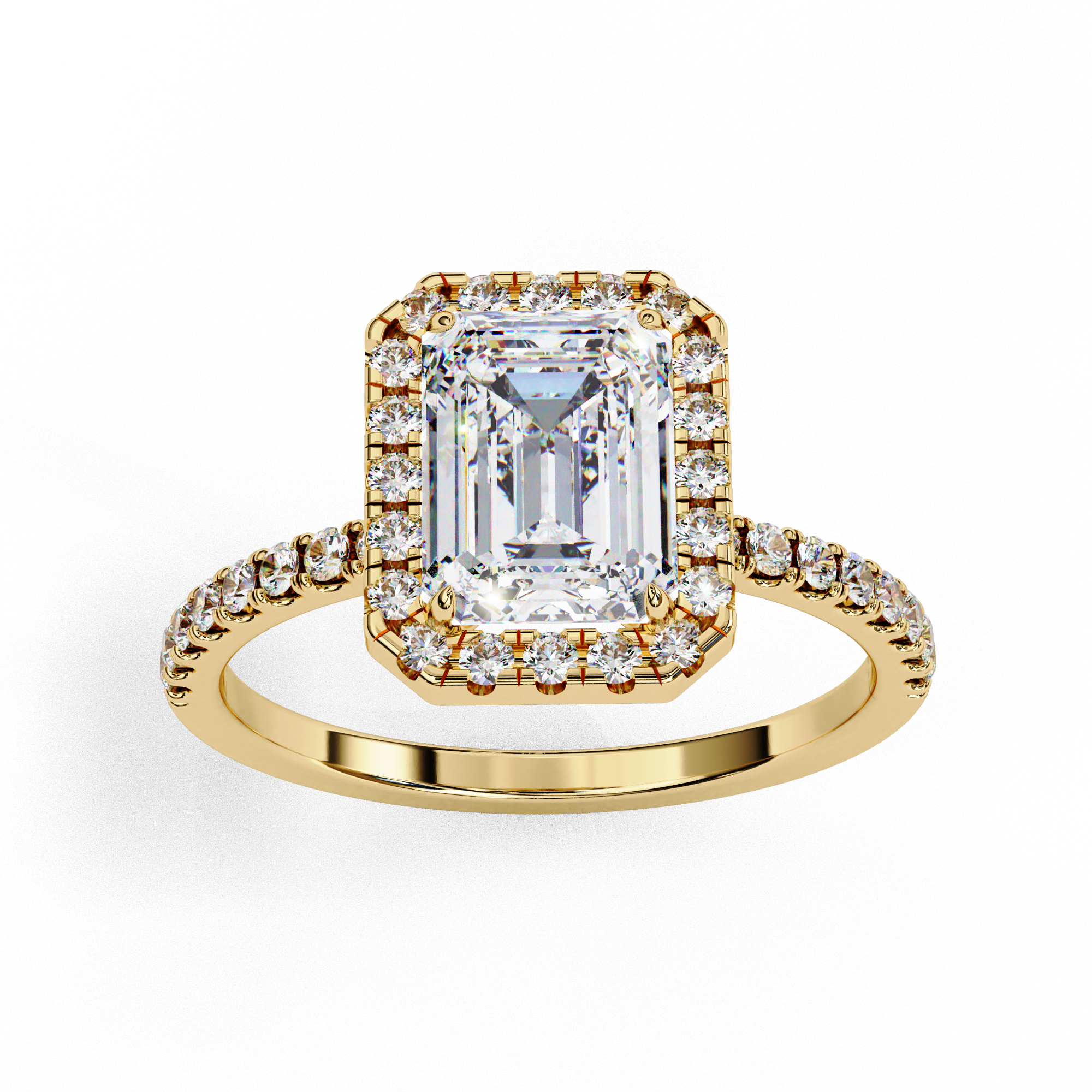 2.01 ct Verdant Sphere Ring 9k