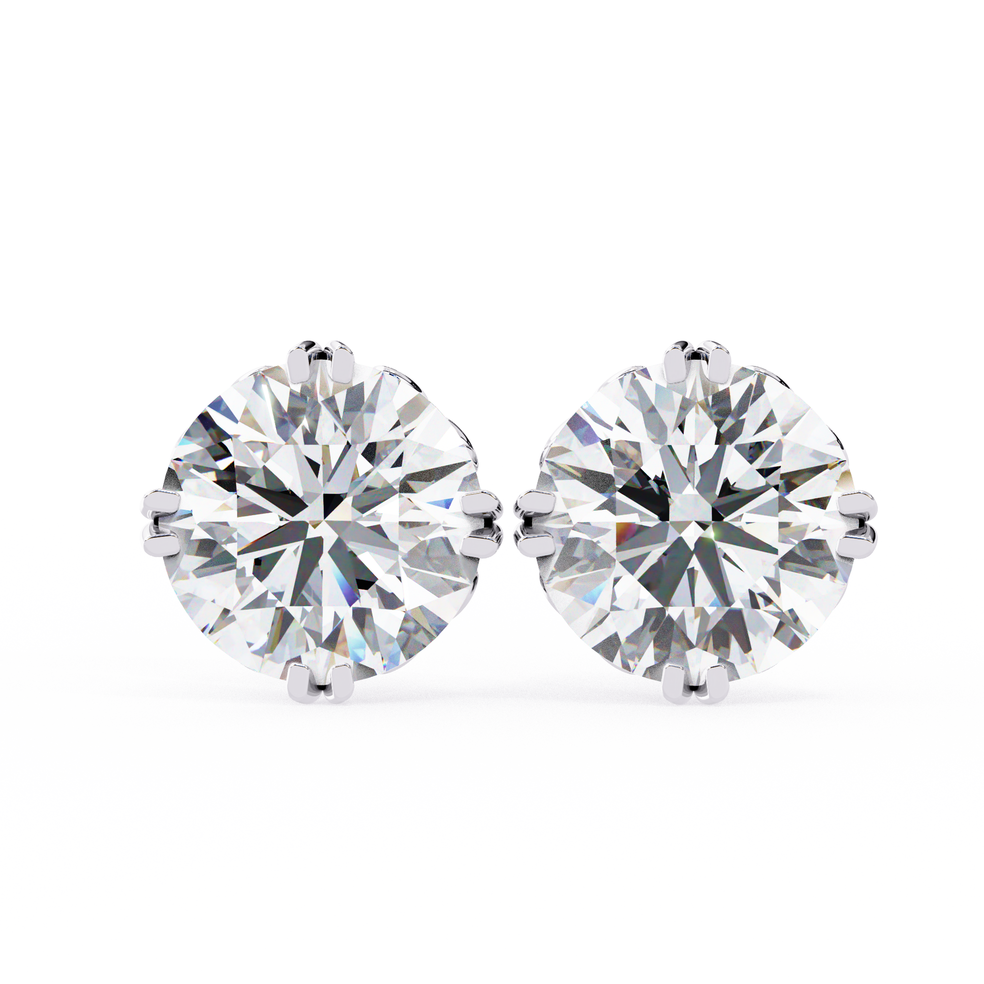 2.57 ct Opulent Spark Earrings 9k
