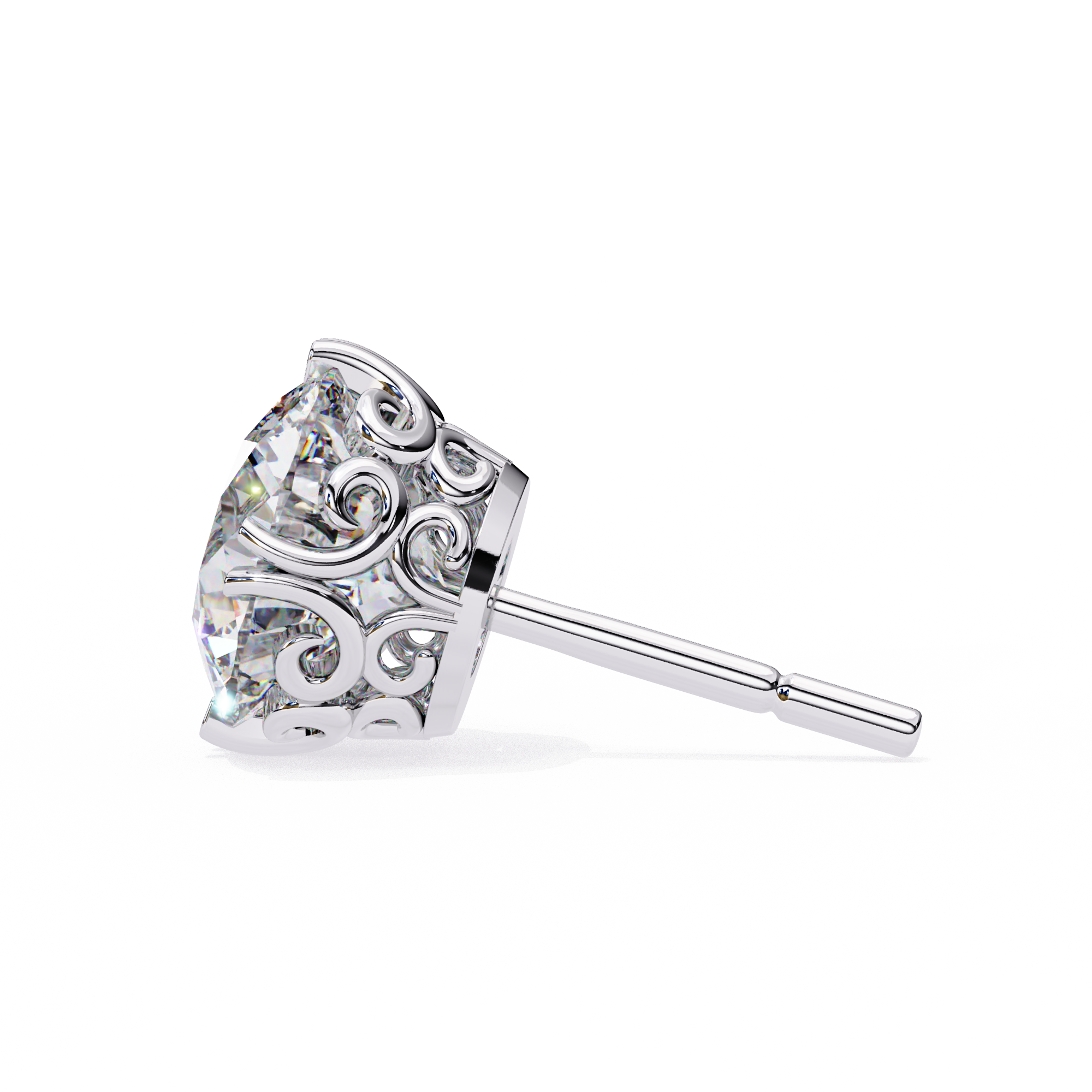 2.57 ct Opulent Spark Earrings 9k
