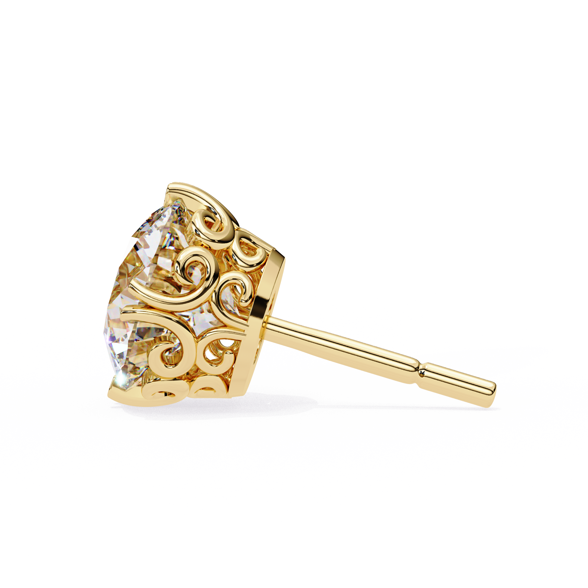 2.57 ct Opulent Spark Earrings 9k