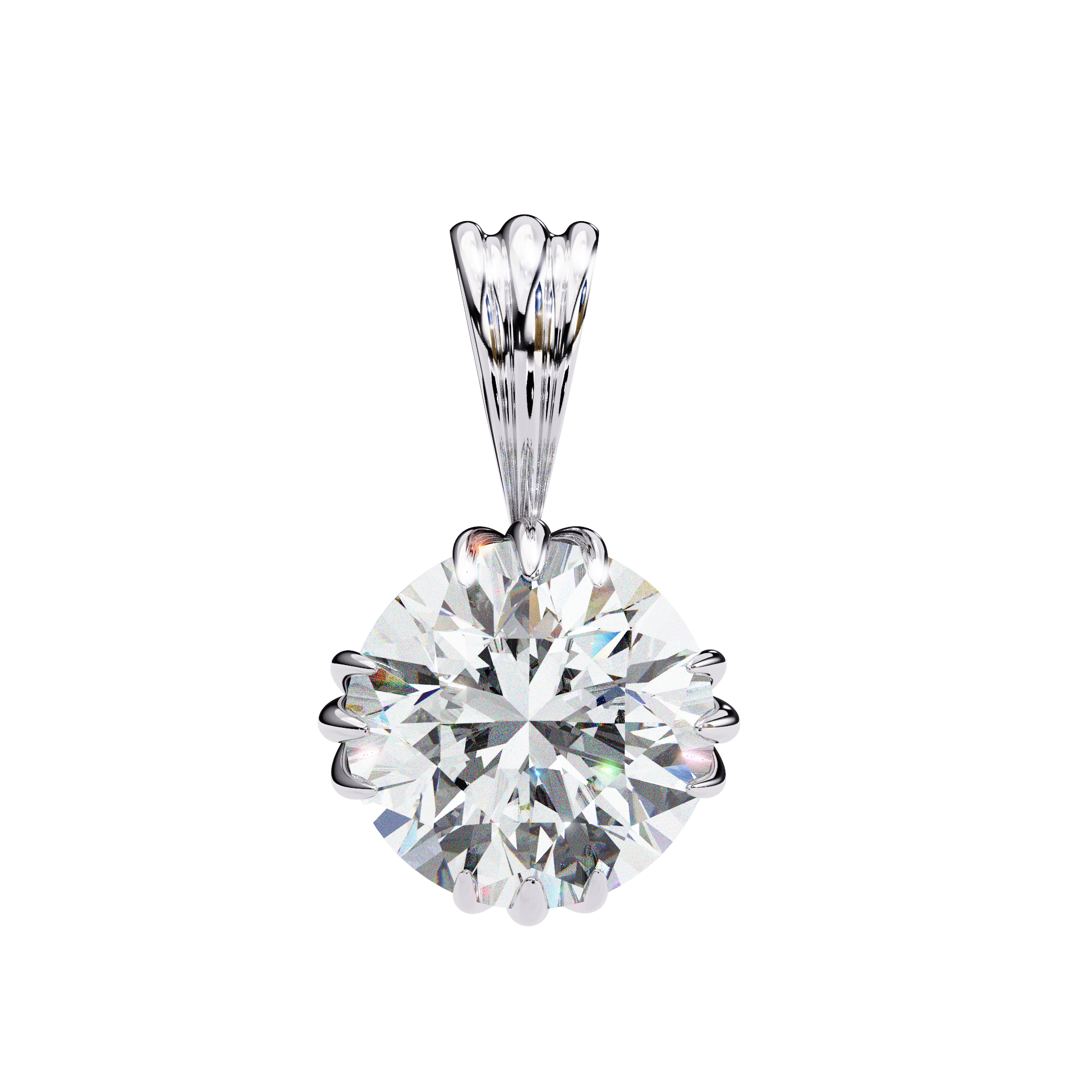 2.04 ct Stellar Shine Pendant 9k