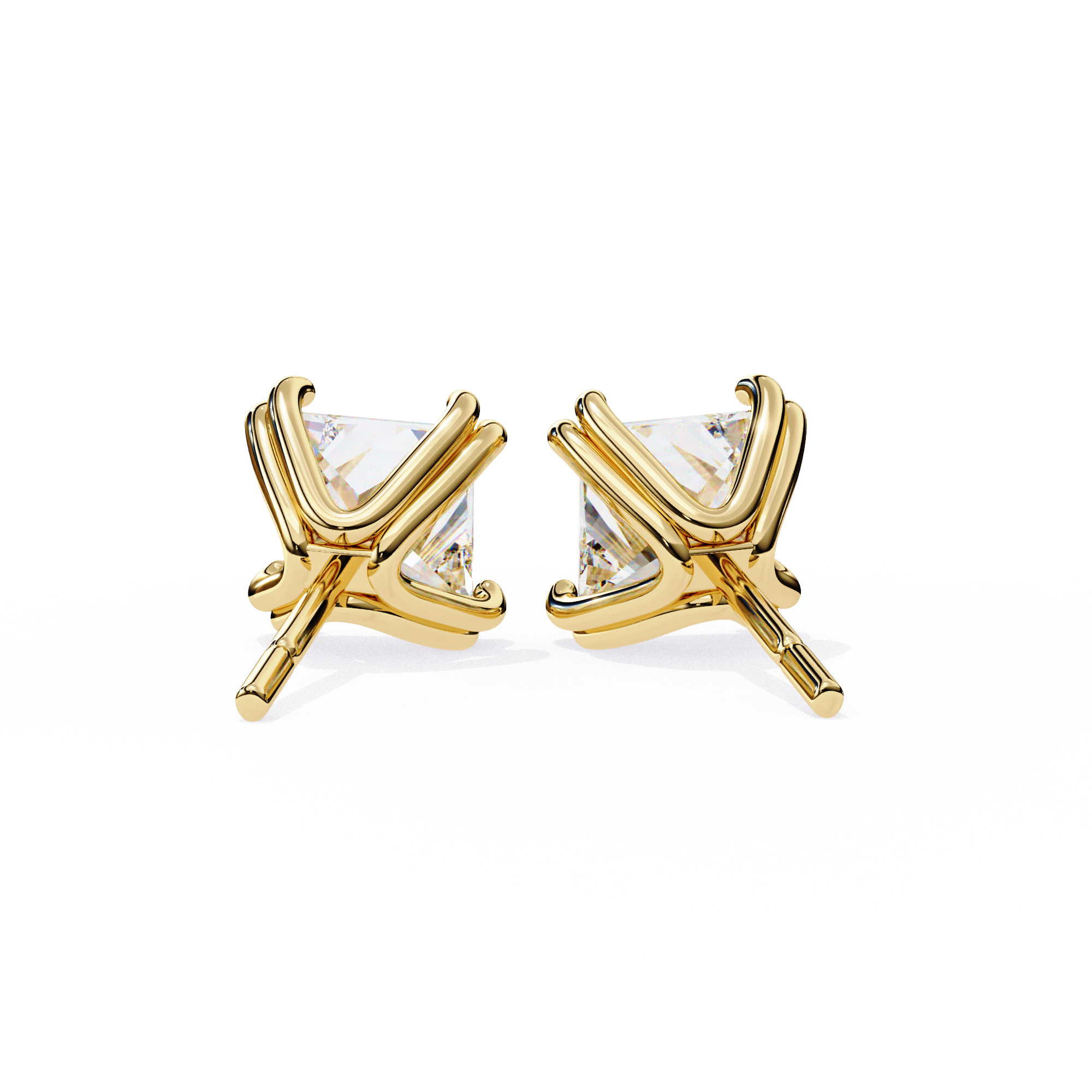 3.04 ct Starlit Elegance Earrings 9k
