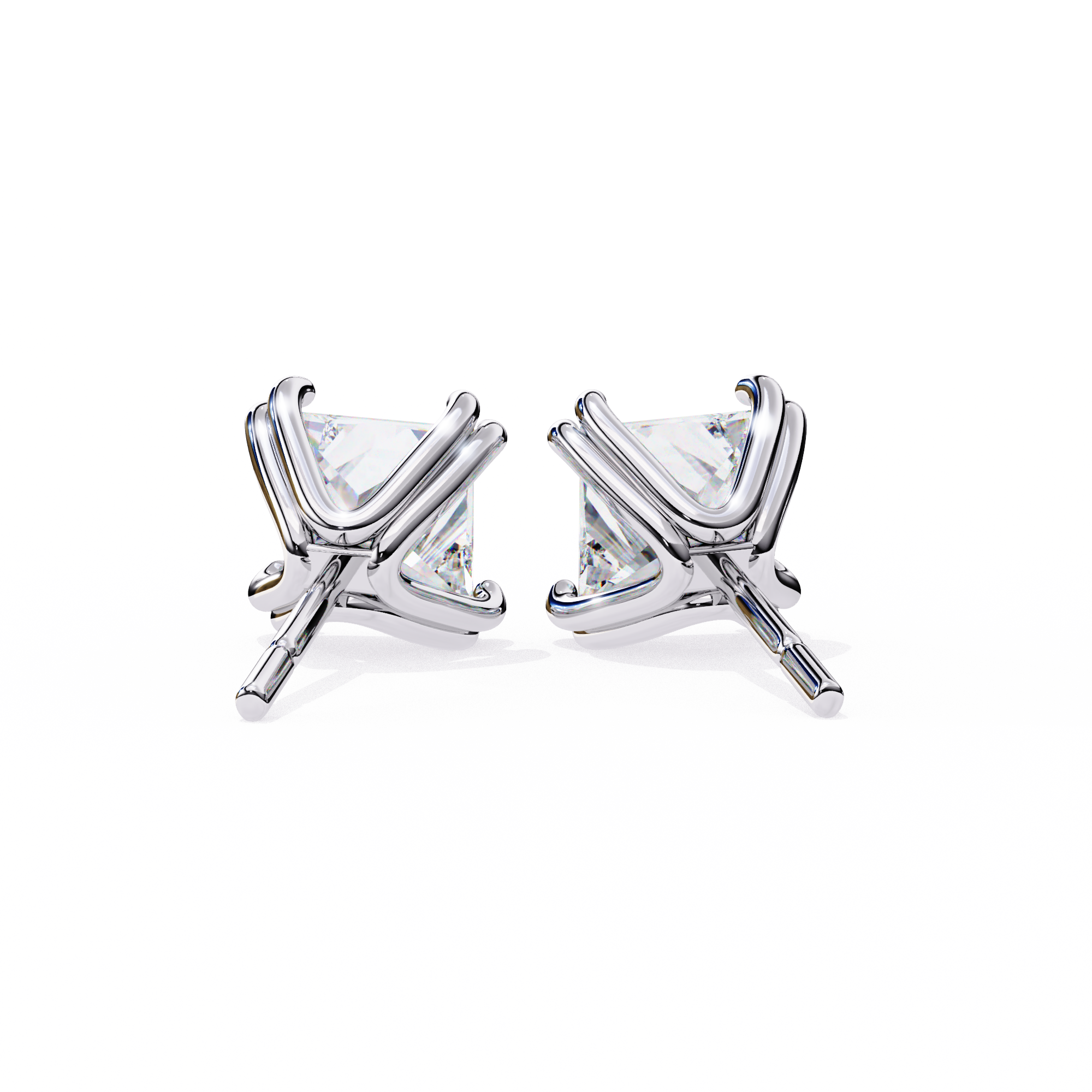3.04 ct Starlit Elegance Earrings 9k