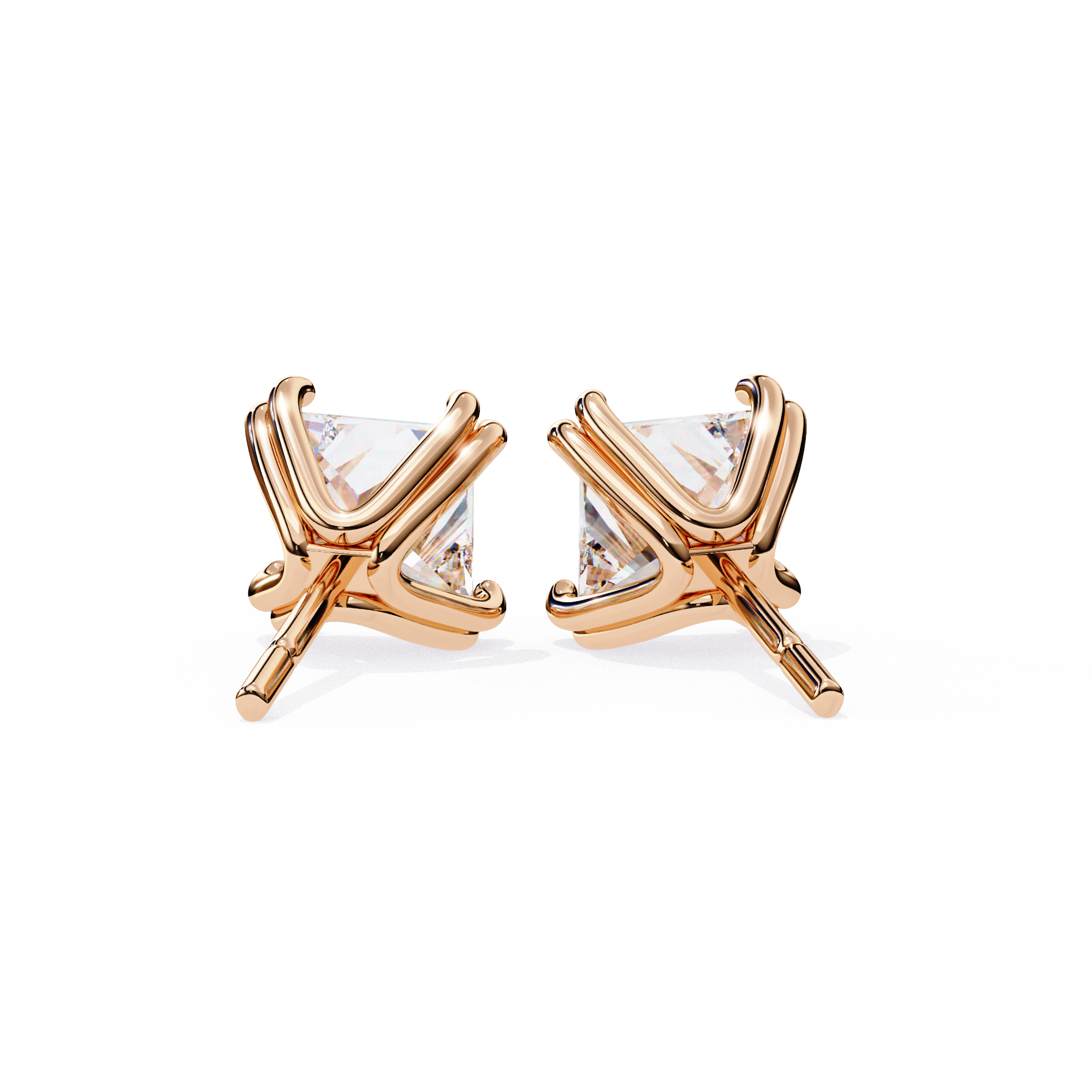 3.04 ct Starlit Elegance Earrings 9k