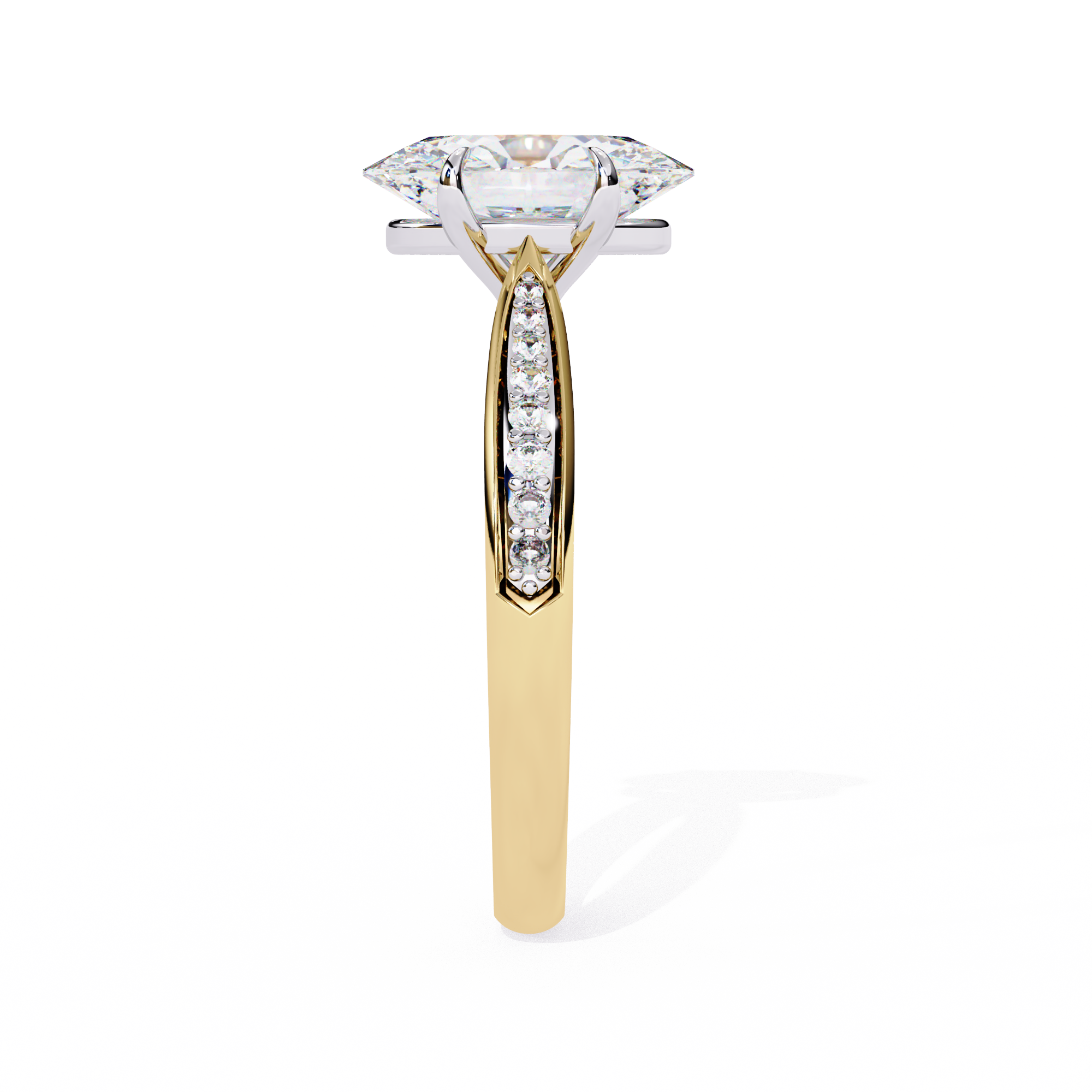 2.05 ct Grand Oval Ring 9k
